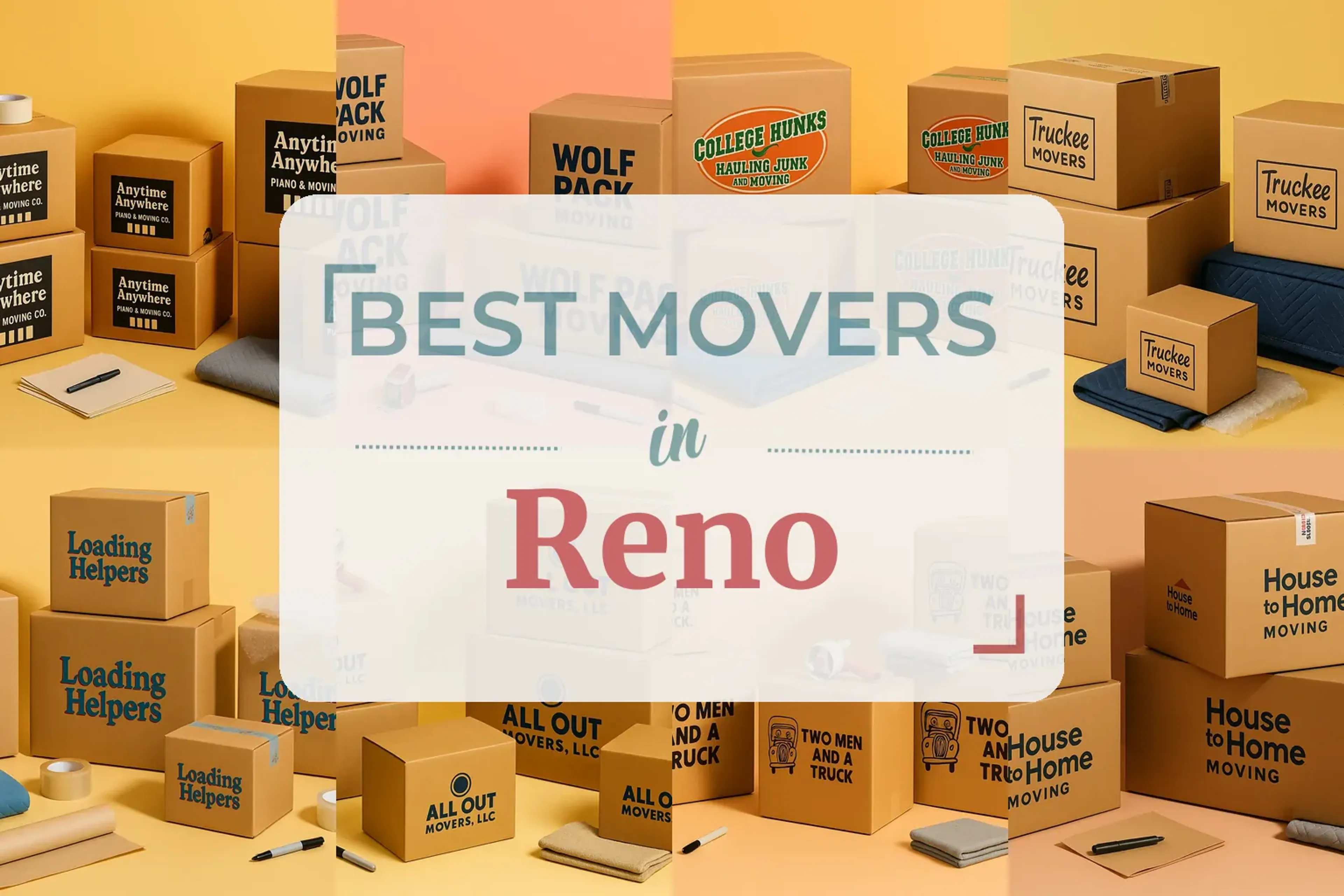 Side-by-side comparison of Reno moving companies