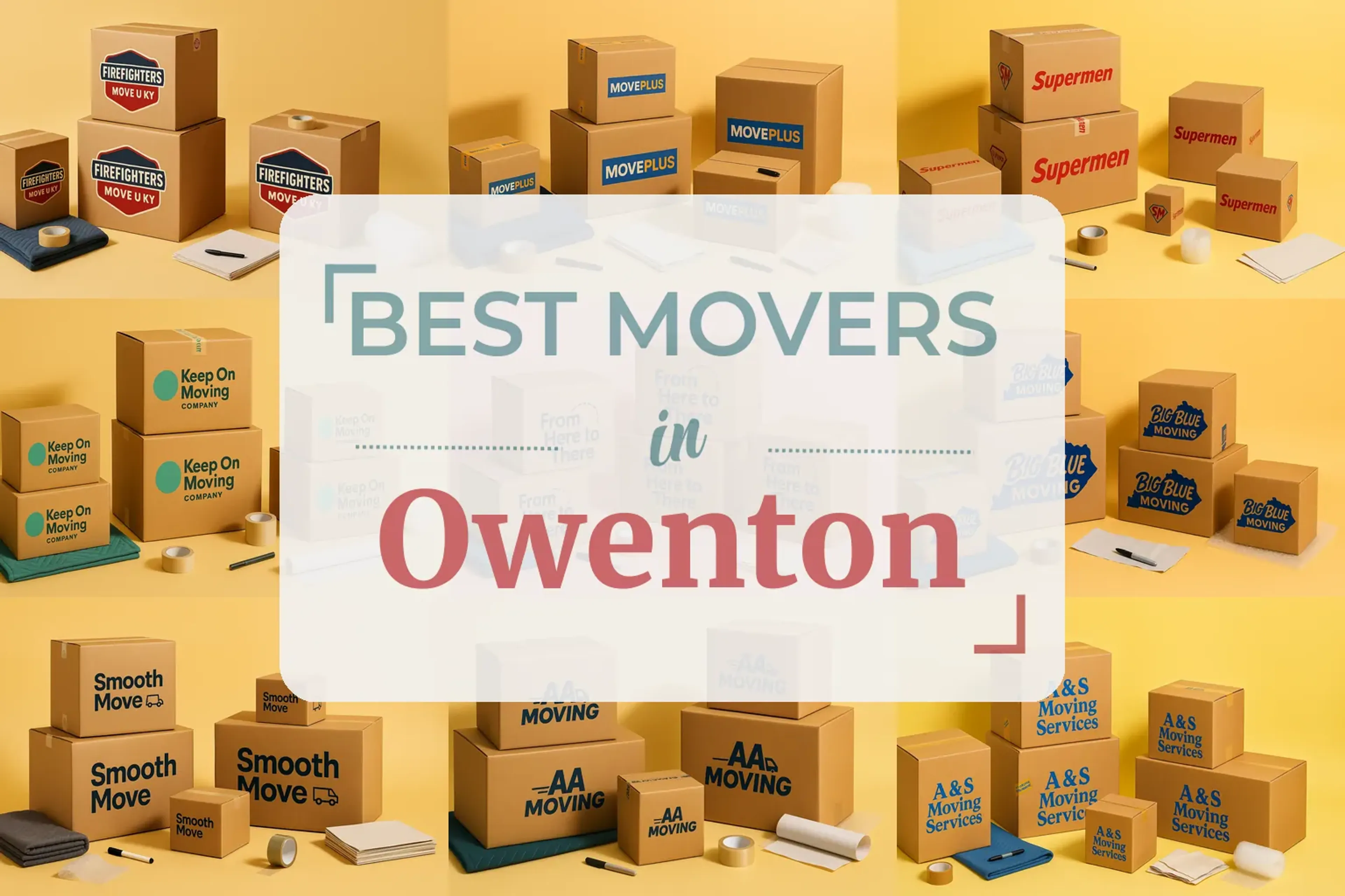 Side-by-side comparison of Owenton moving companies