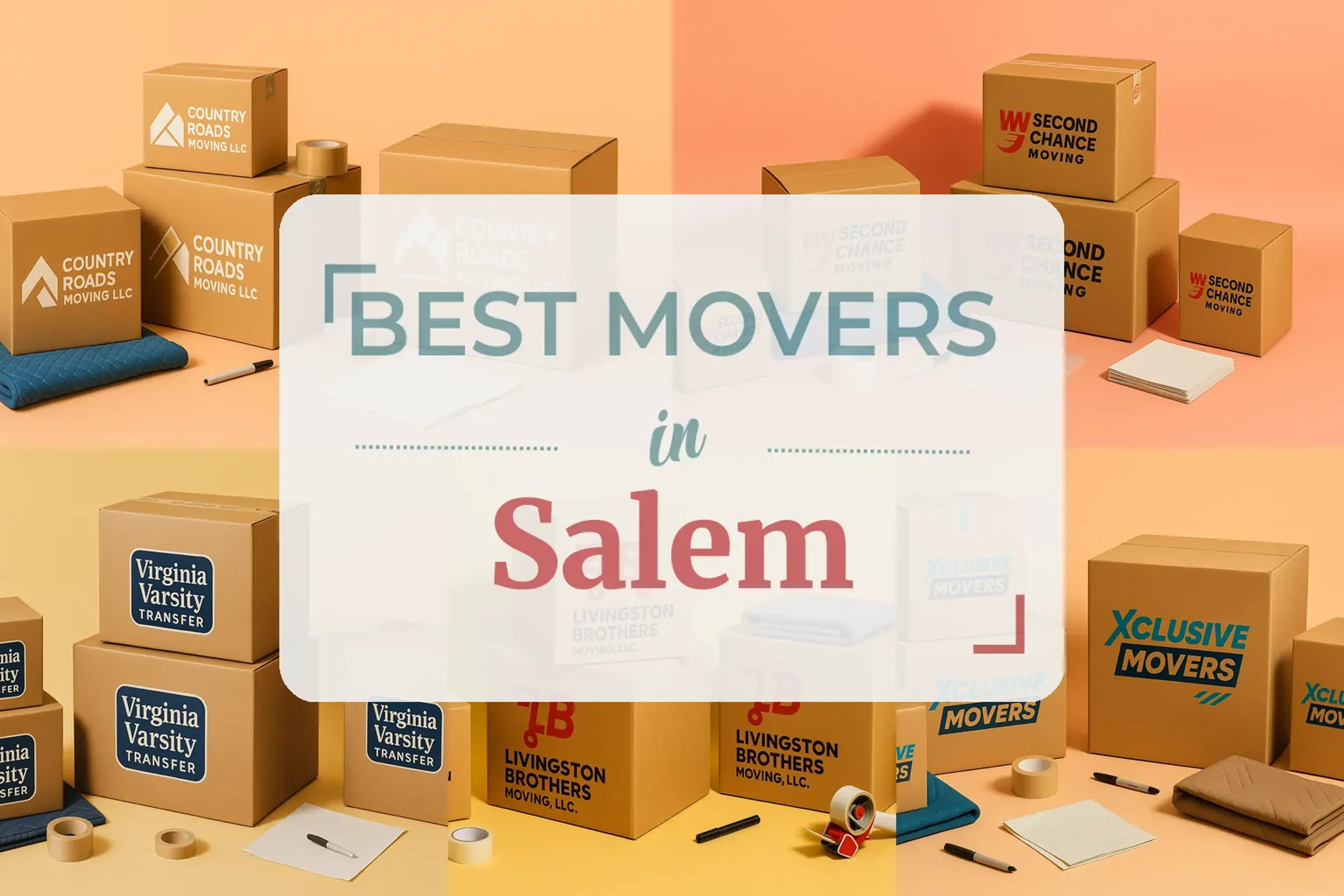 Side-by-side comparison of Salem moving companies
