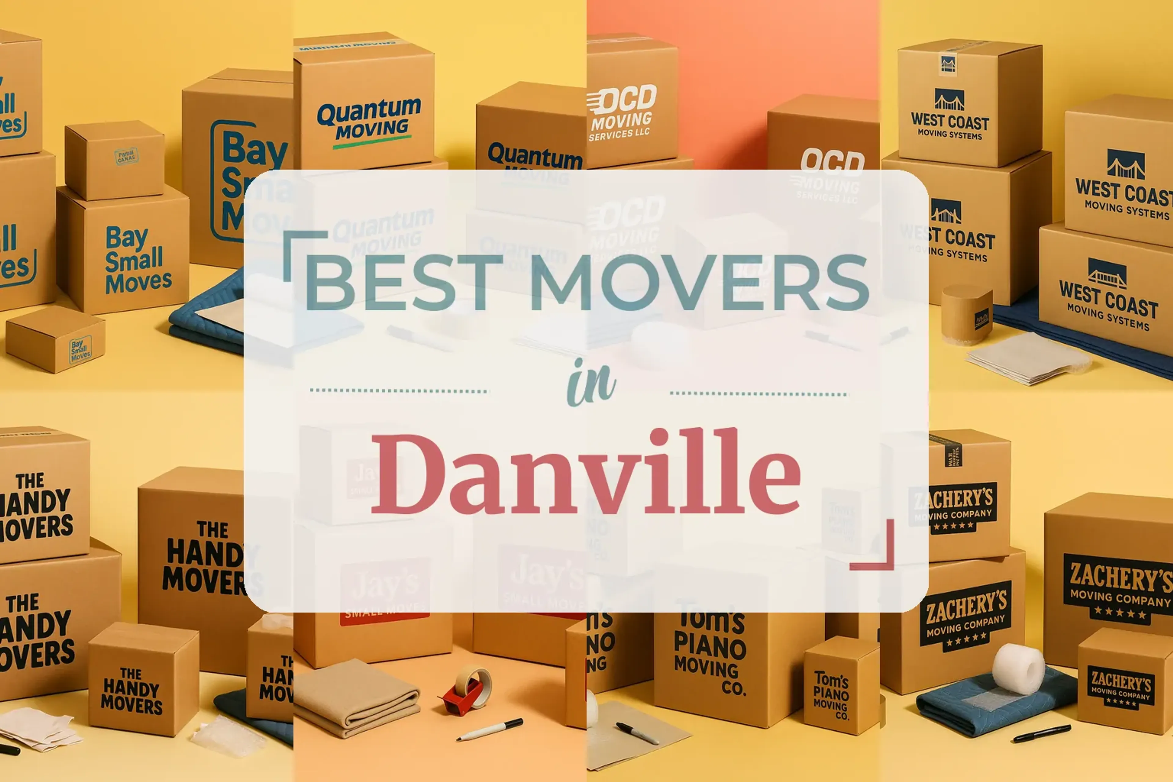 Side-by-side comparison of Danville moving companies