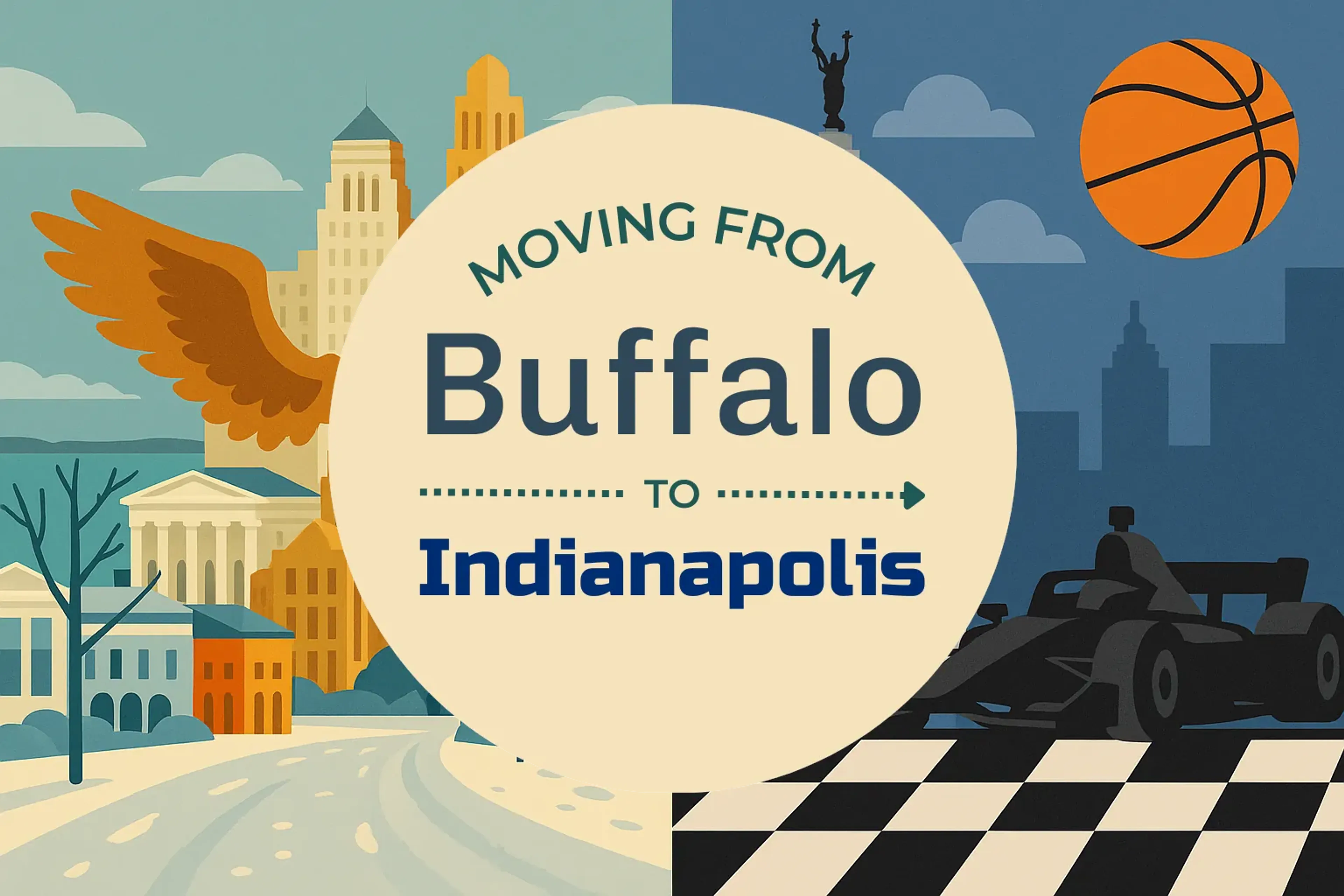 Side-by-side comparison of Buffalo to Indianapolis moving companies