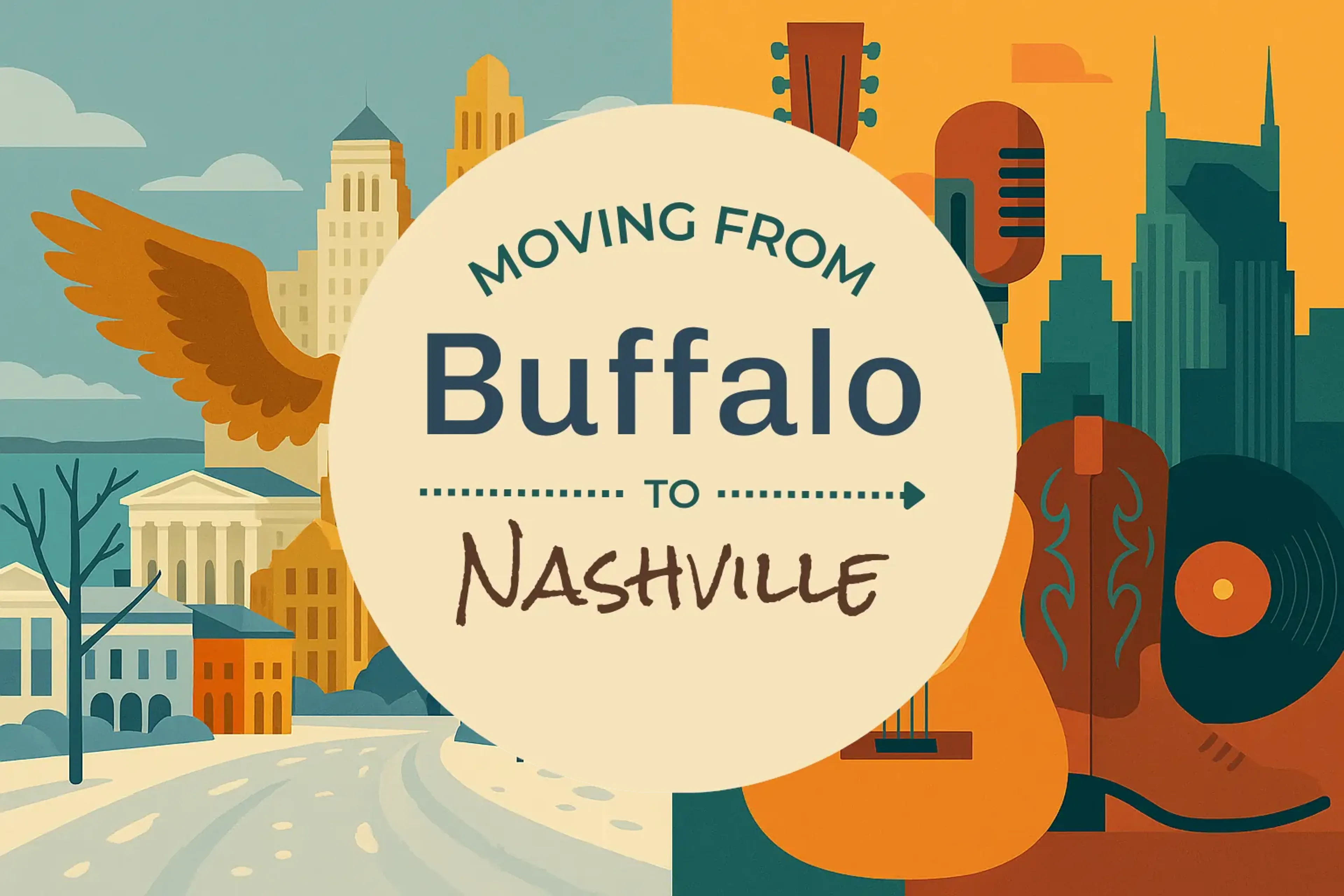 Side-by-side comparison of Buffalo to Nashville moving companies