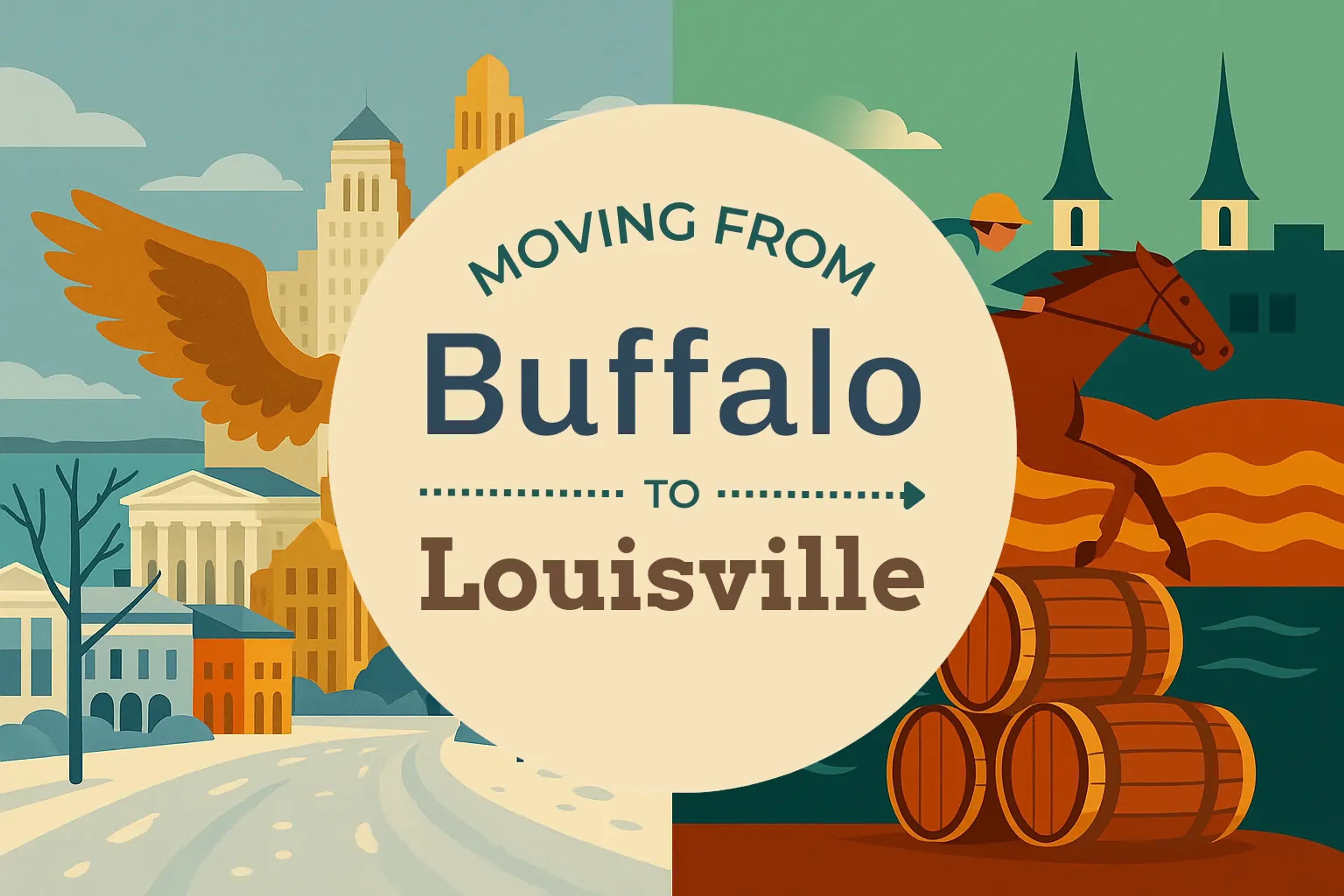 Side-by-side comparison of Buffalo to Louisville moving companies