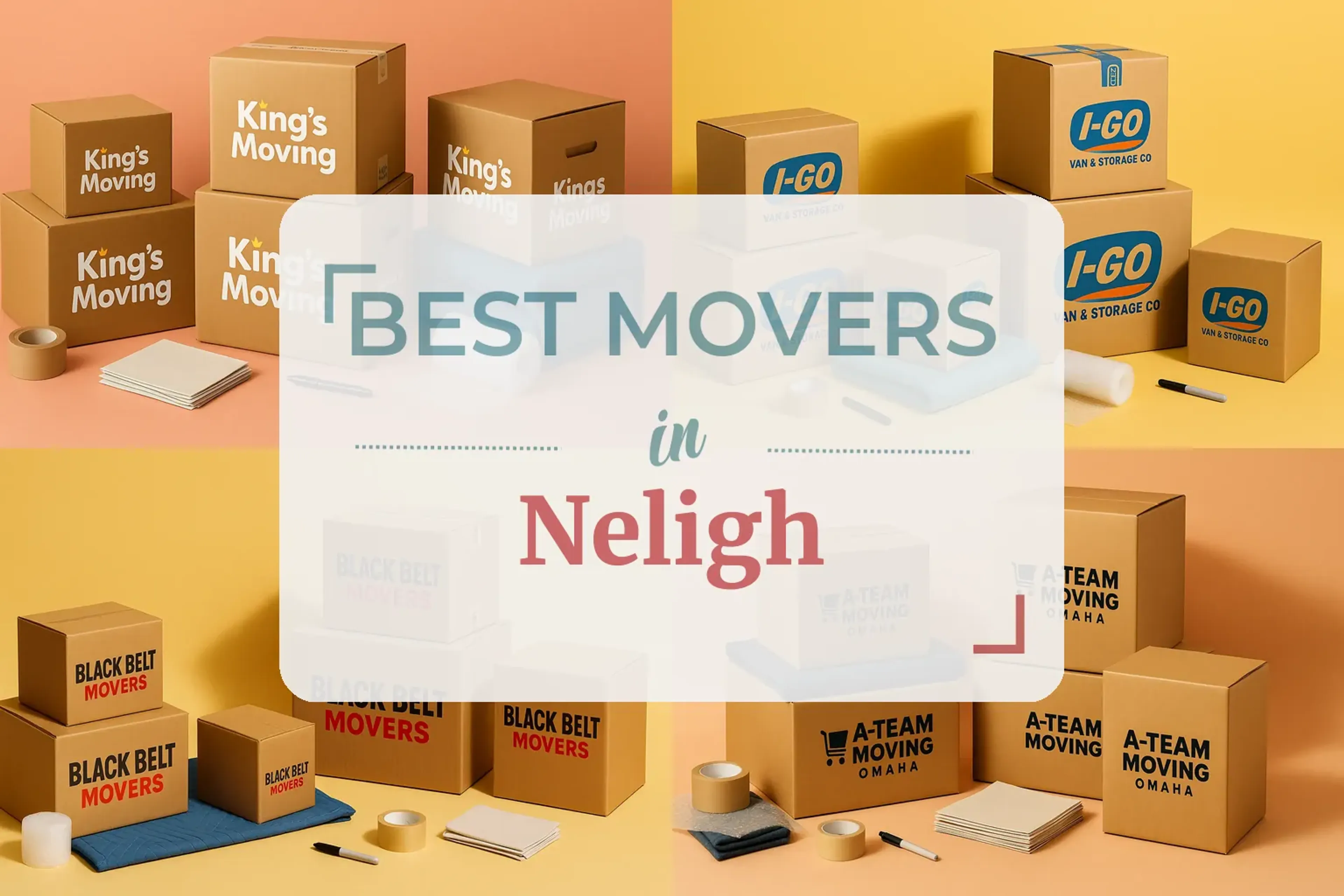 Side-by-side comparison of Neligh moving companies