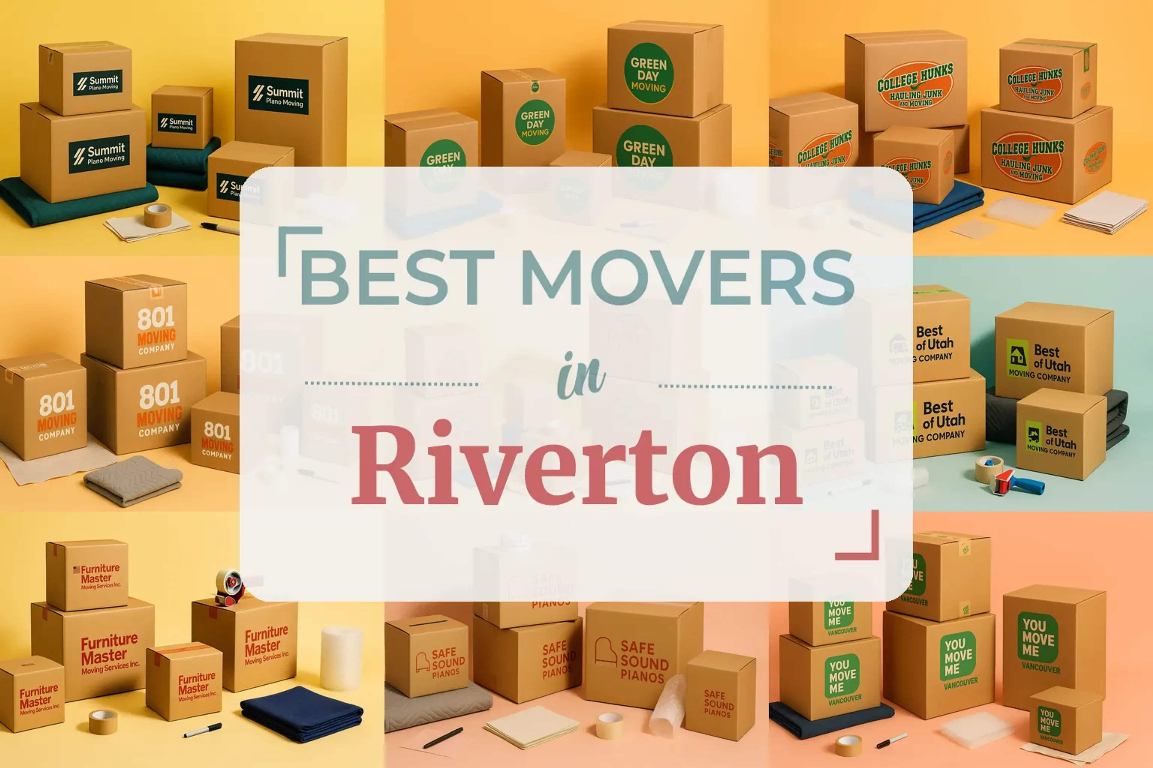 Side-by-side comparison of Riverton moving companies