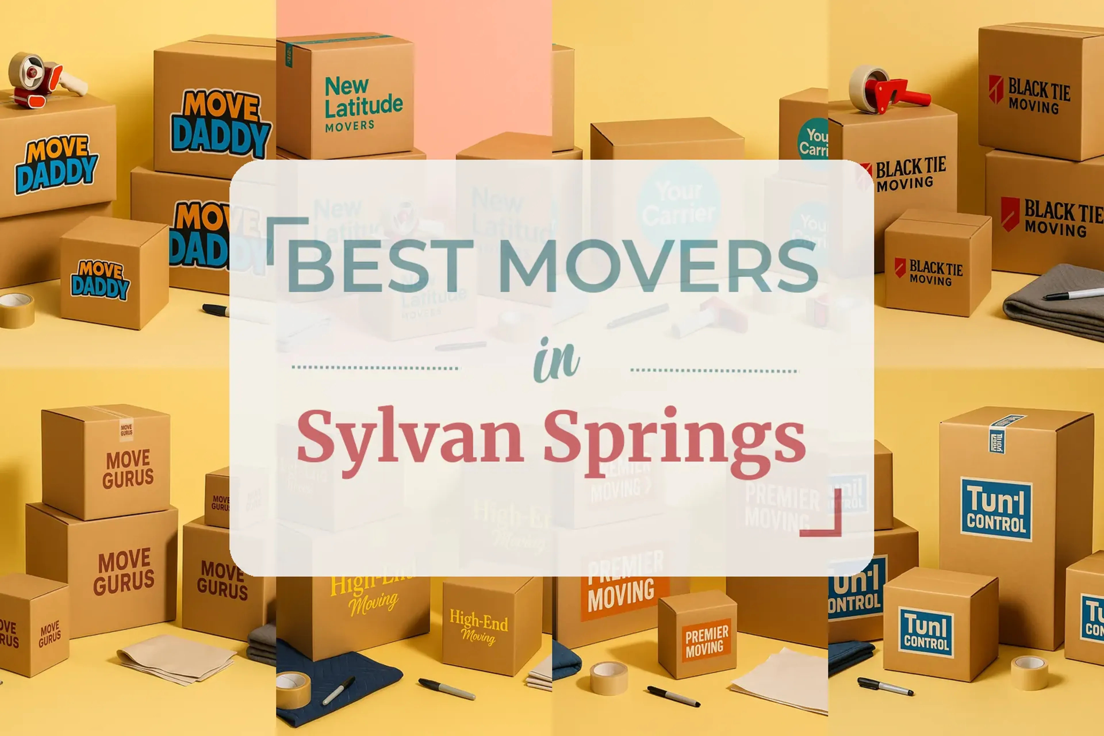 Side-by-side comparison of Sylvan Springs moving companies