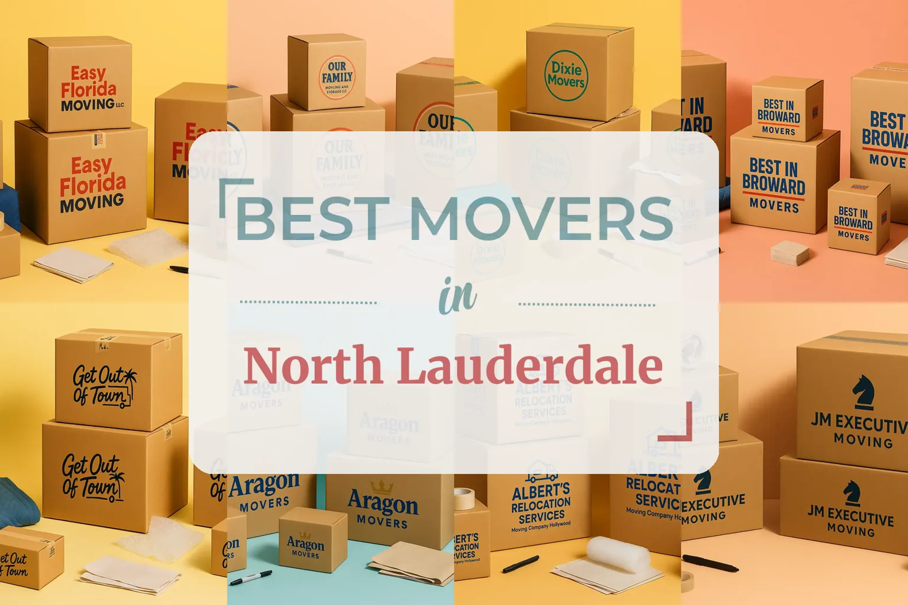 Side-by-side comparison of North Lauderdale moving companies