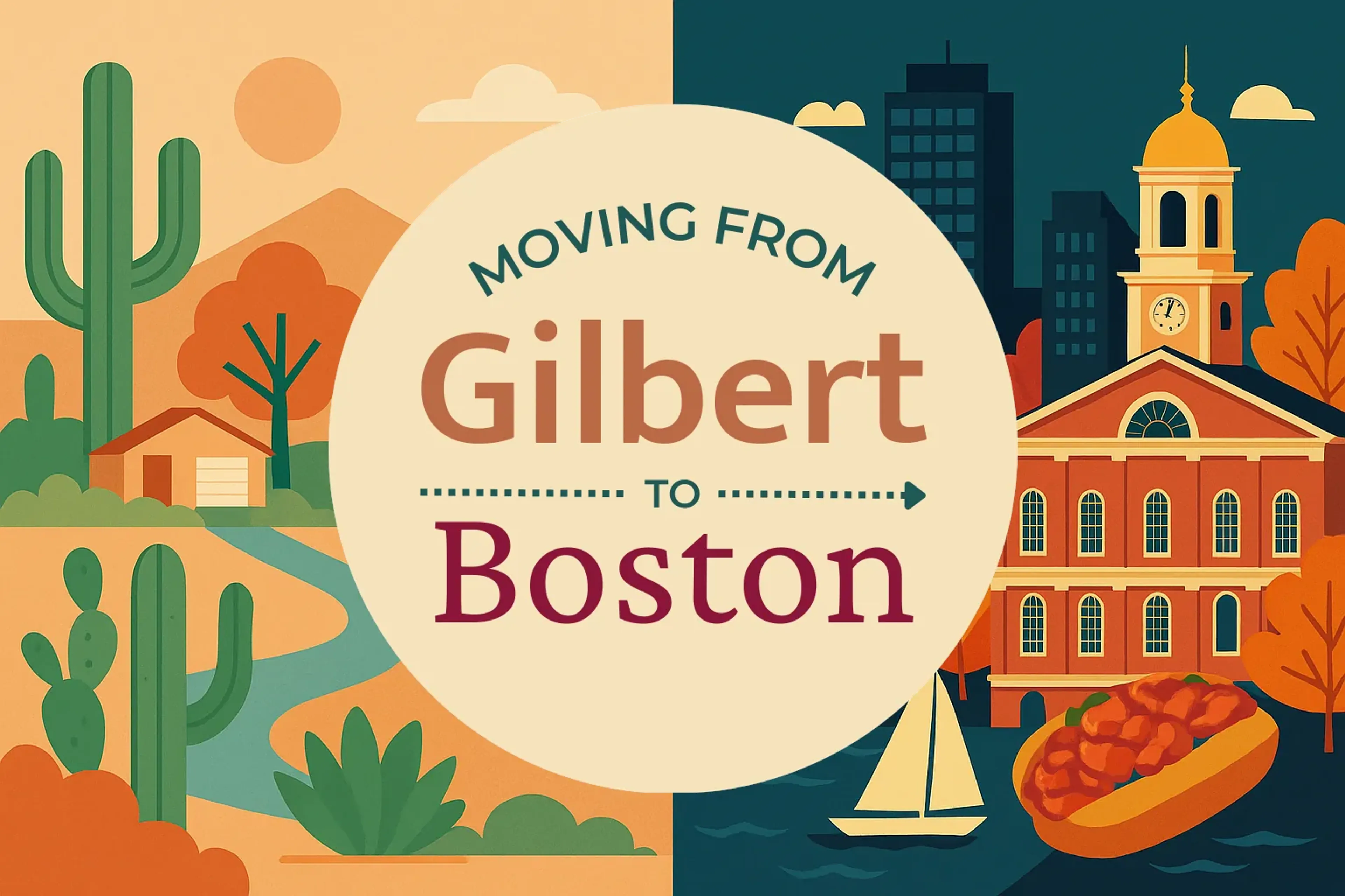 Side-by-side comparison of Gilbert to Boston moving companies
