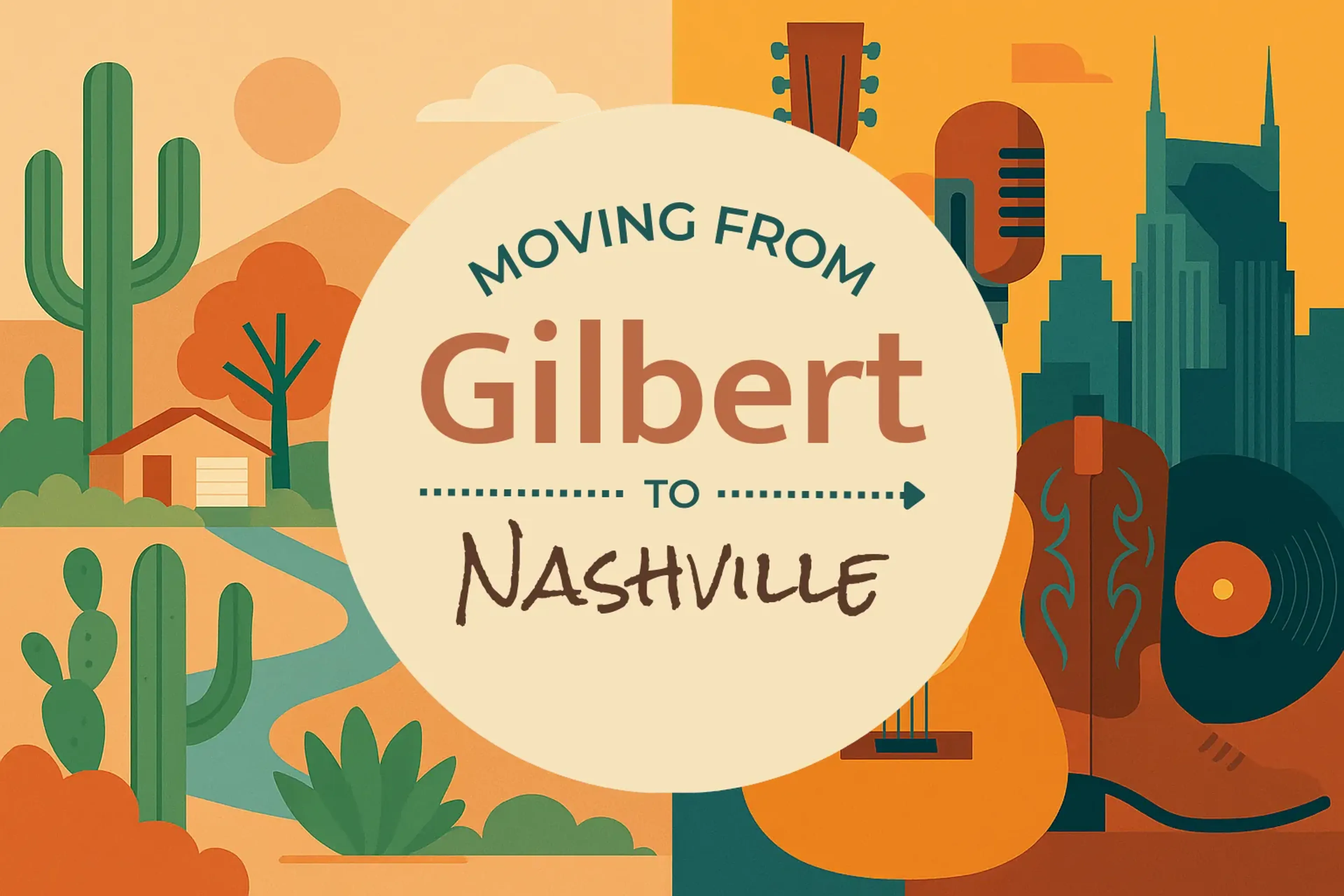 Side-by-side comparison of Gilbert to Nashville moving companies