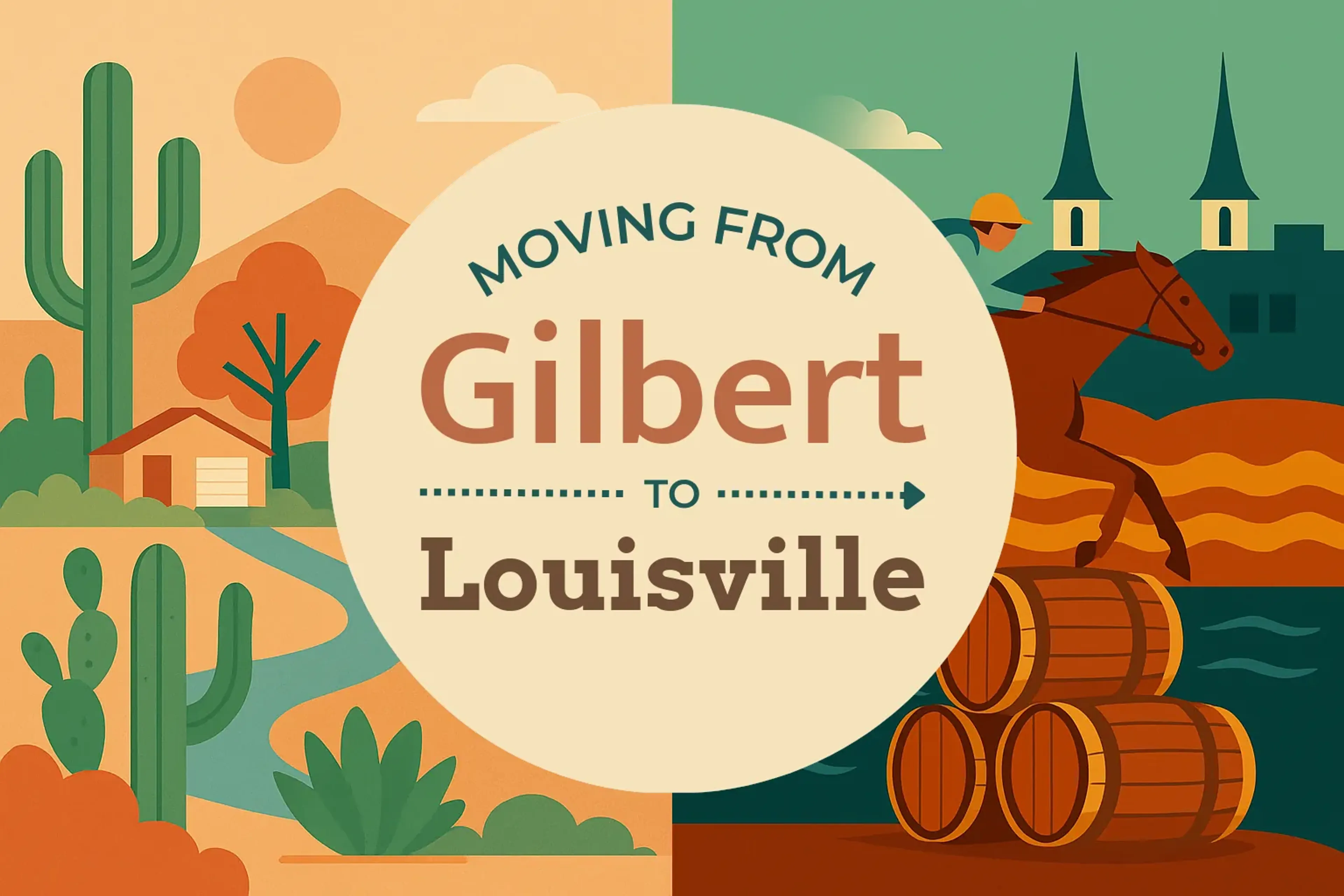 Side-by-side comparison of Gilbert to Louisville moving companies