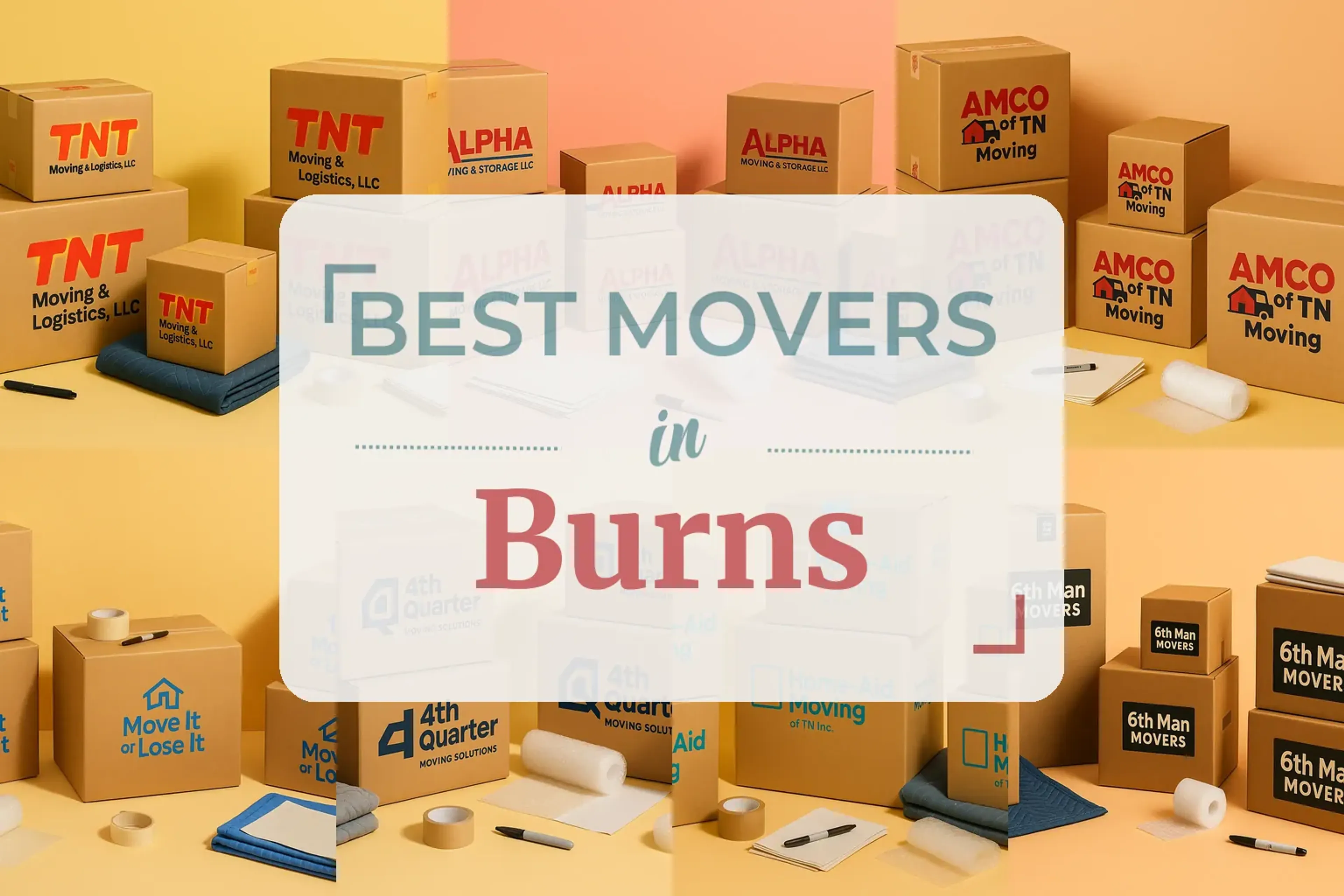 Side-by-side comparison of Burns moving companies