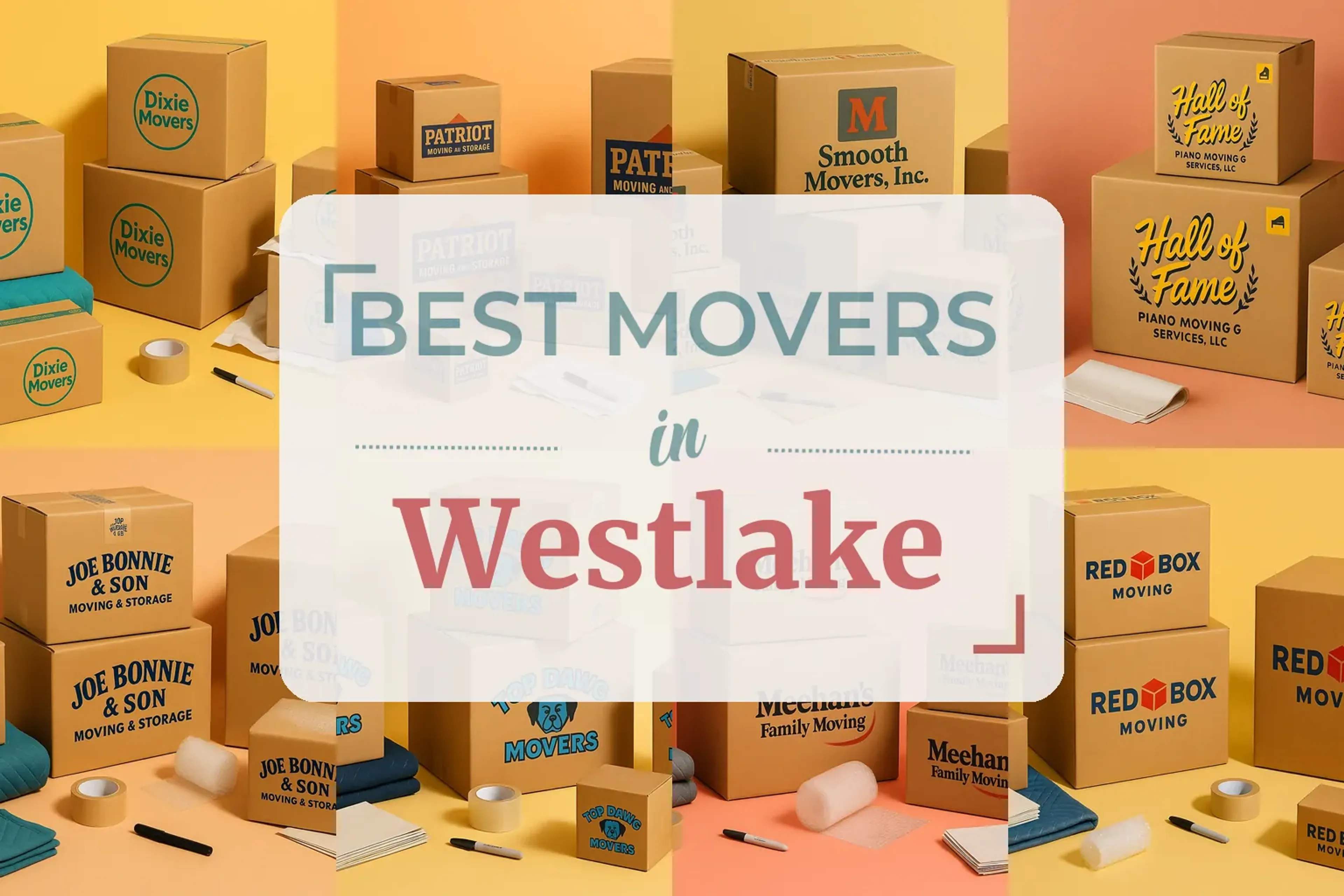 Side-by-side comparison of Westlake moving companies