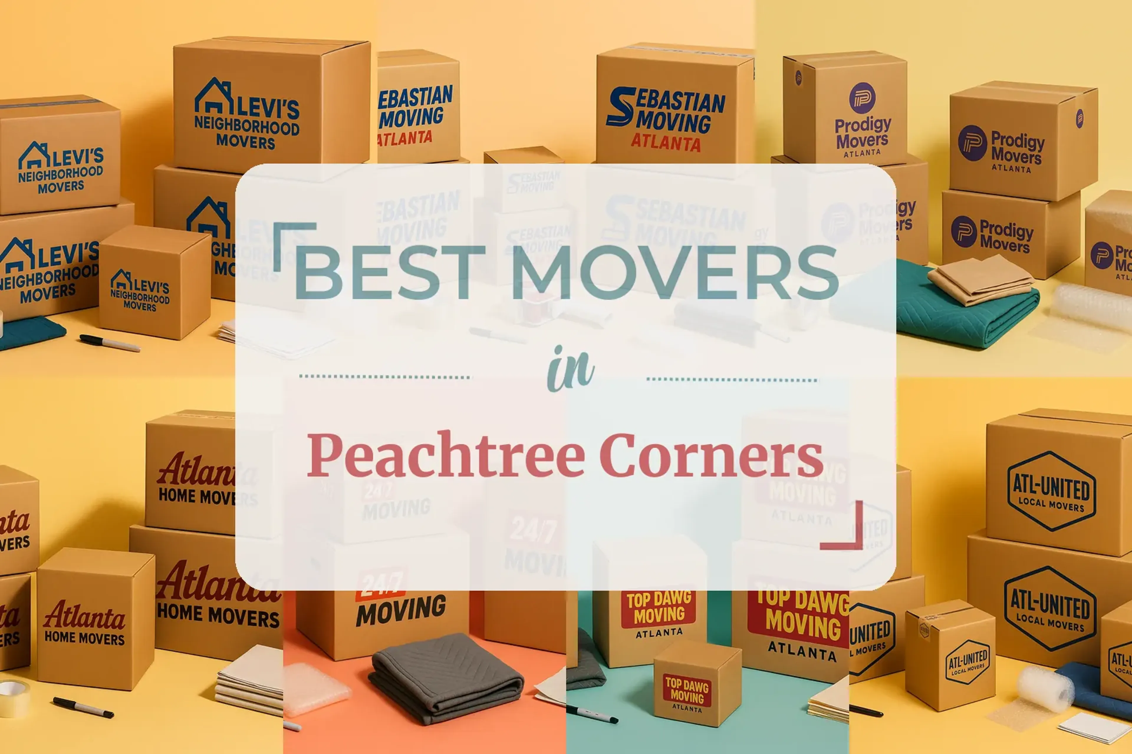 Side-by-side comparison of Peachtree Corners moving companies