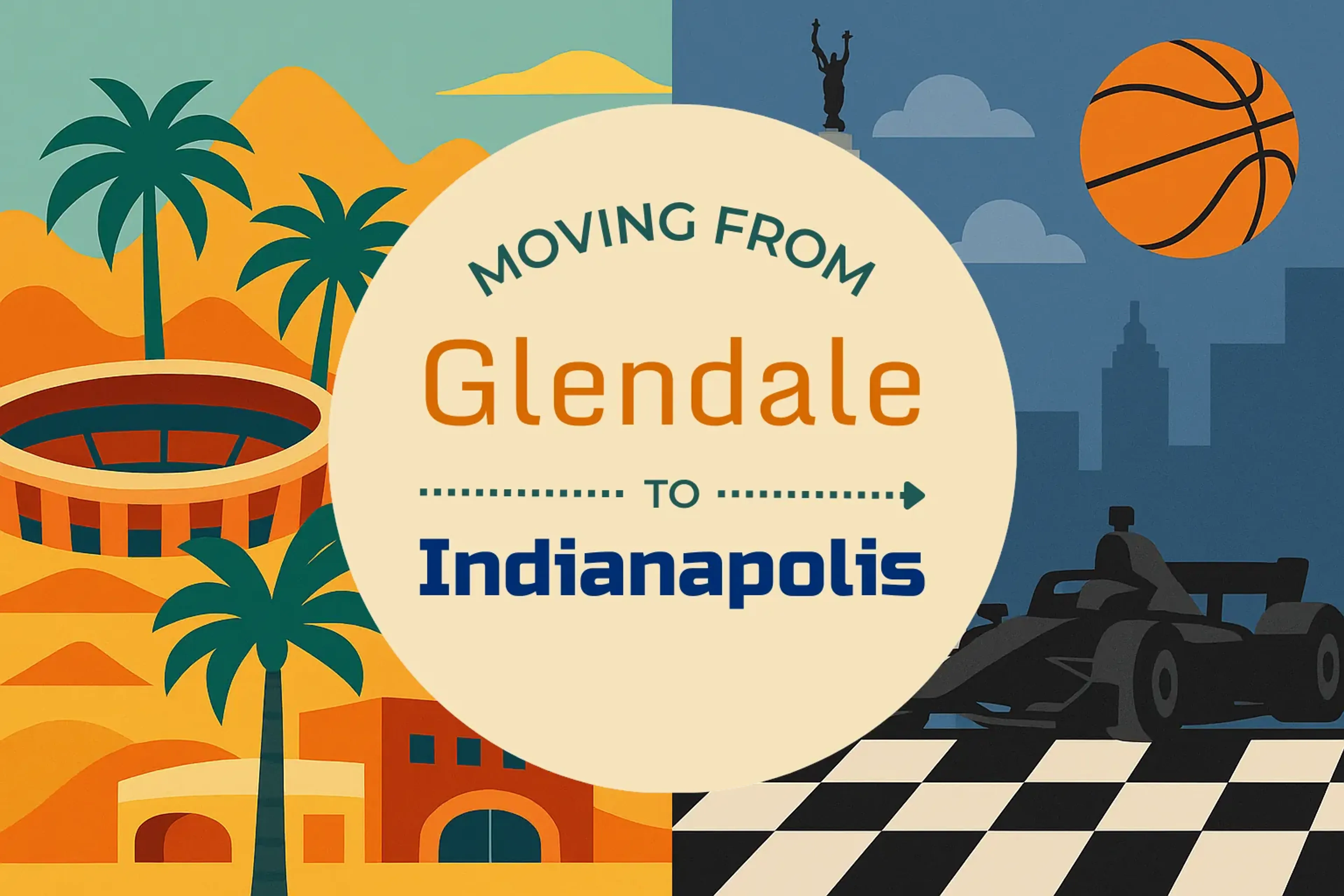 Side-by-side comparison of Glendale to Indianapolis moving companies