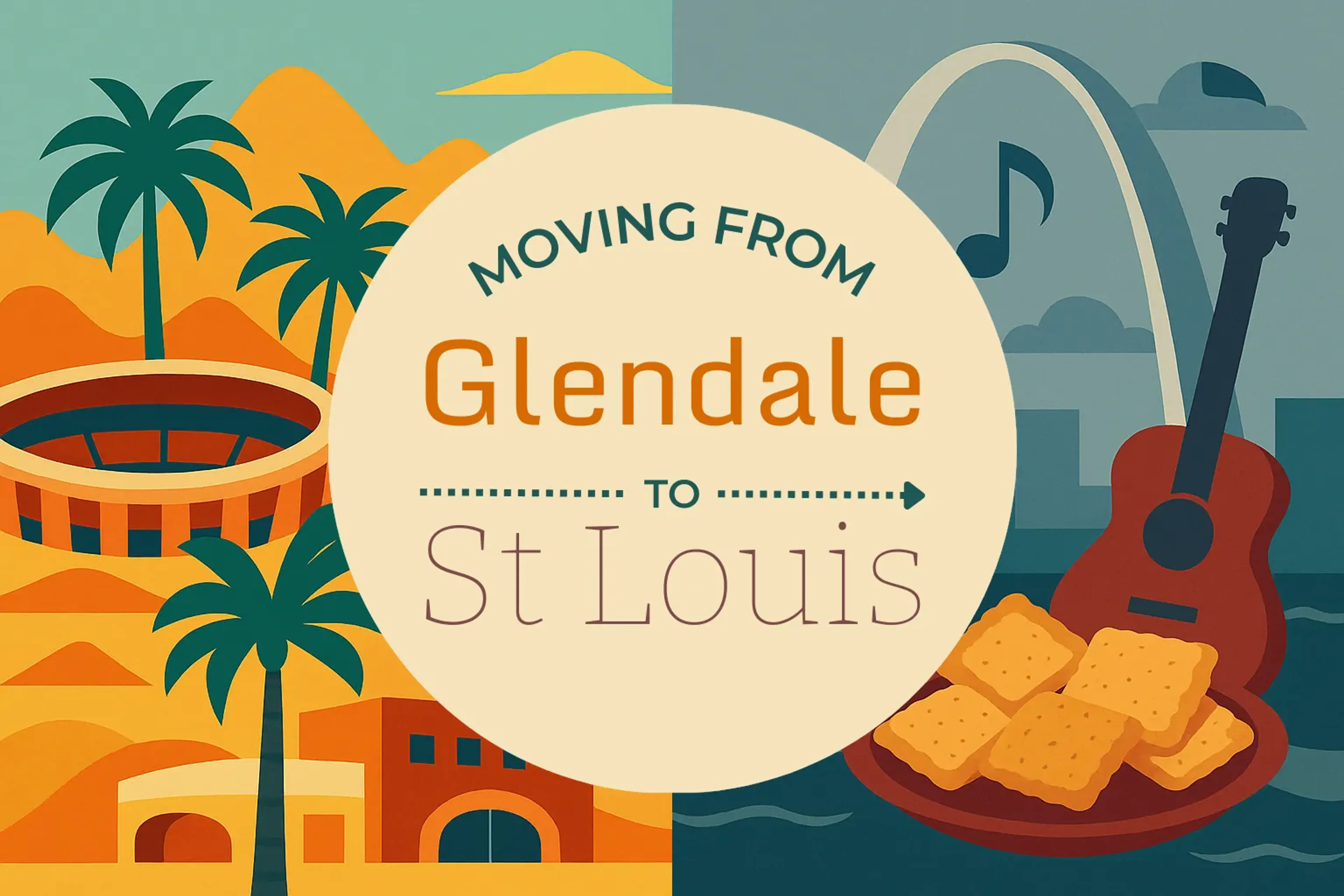 Side-by-side comparison of Glendale to St. Louis moving companies