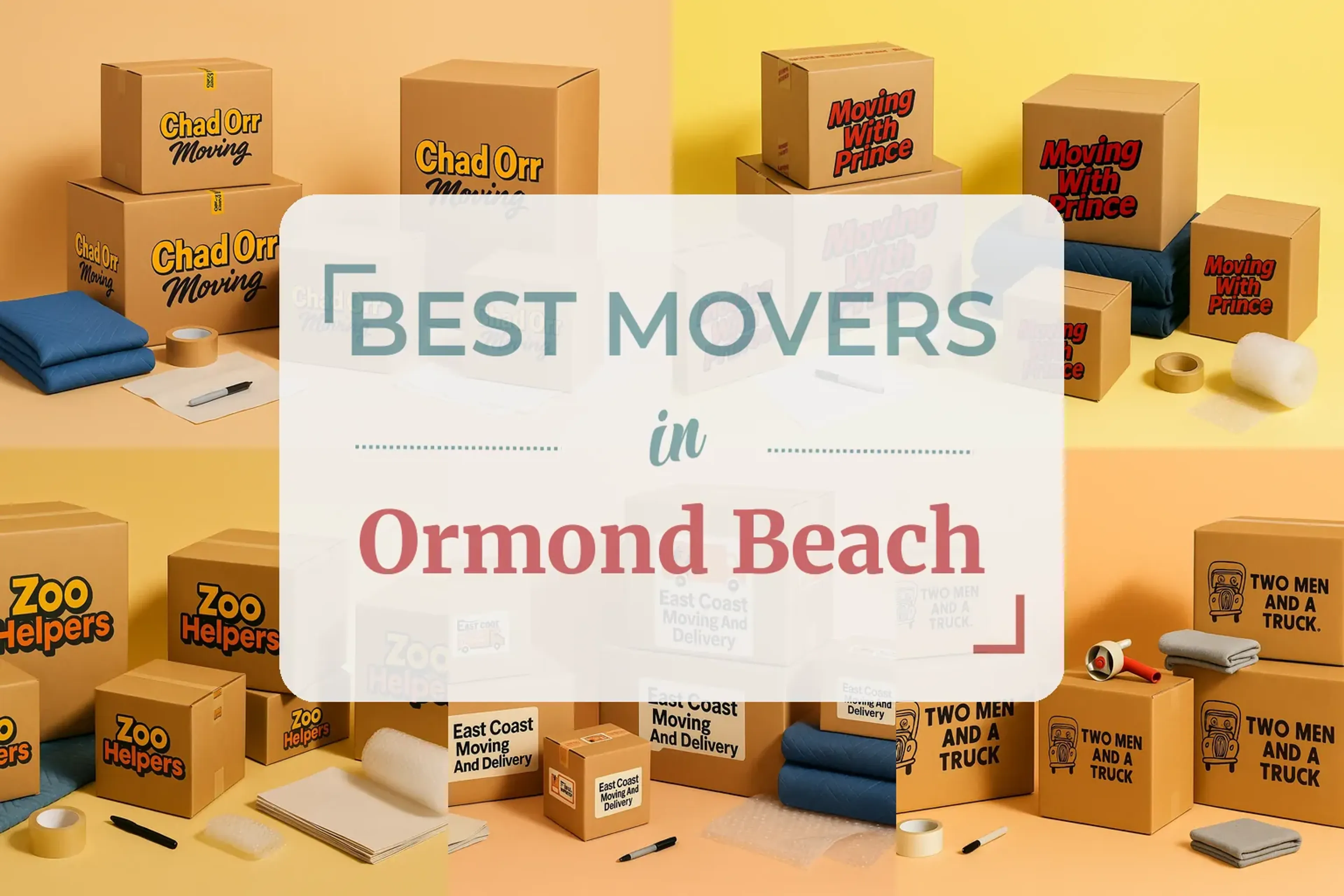 Side-by-side comparison of Ormond Beach moving companies