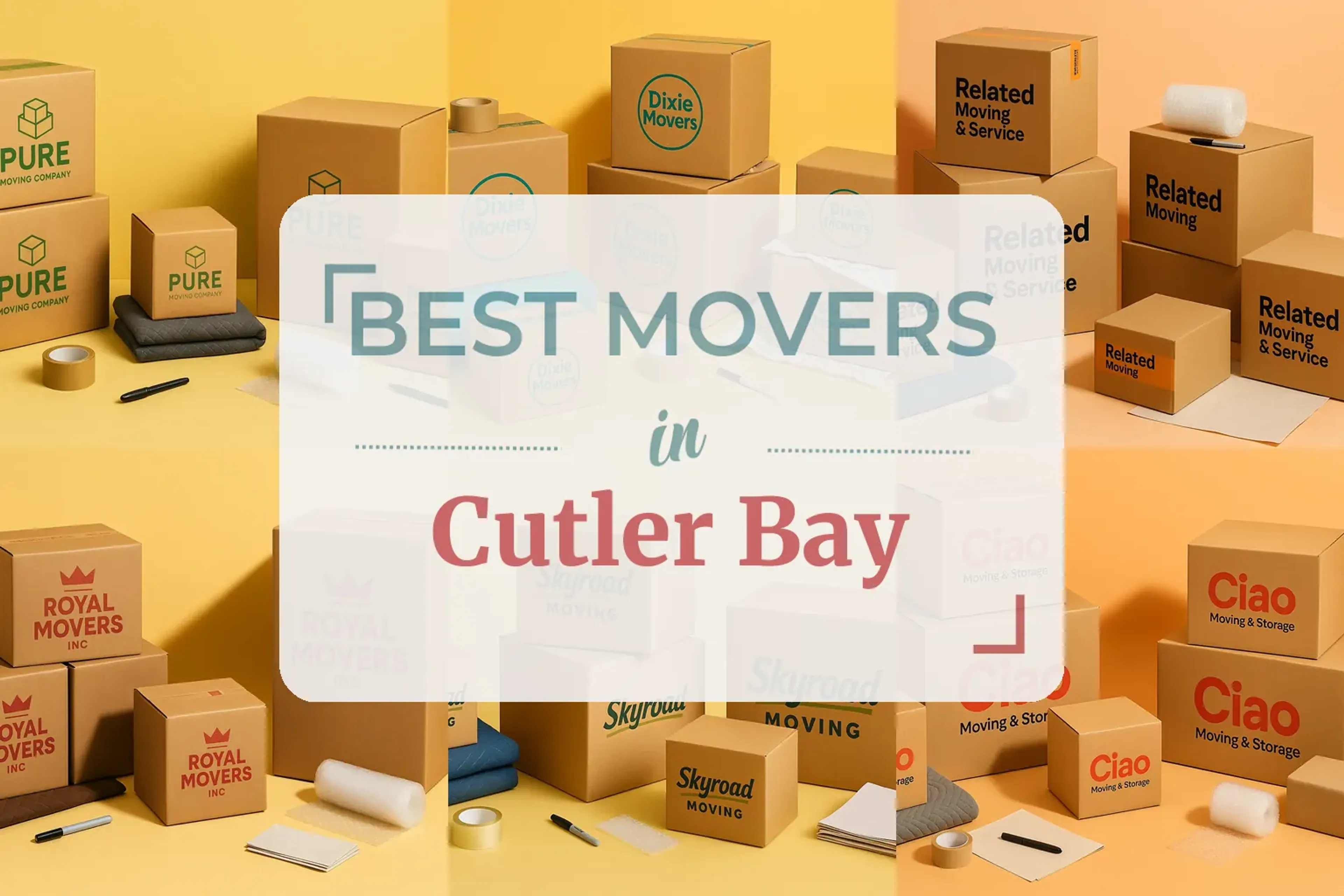 Side-by-side comparison of Cutler Bay moving companies