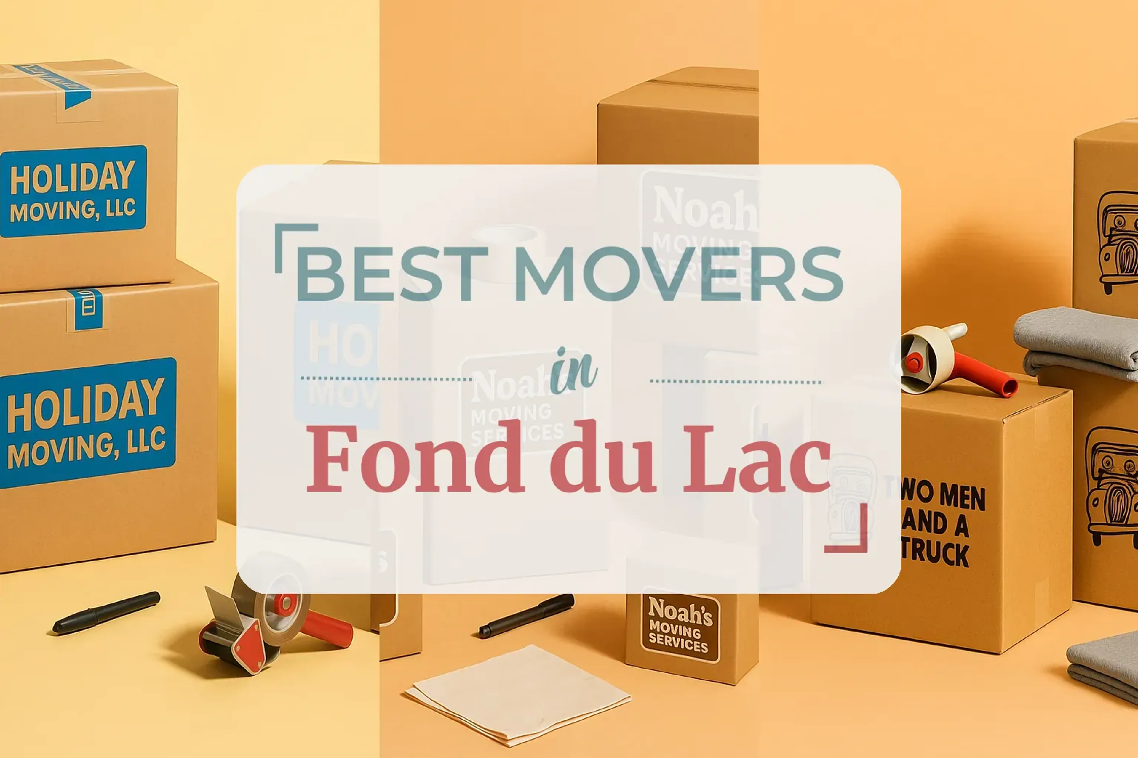Side-by-side comparison of Fond du Lac moving companies
