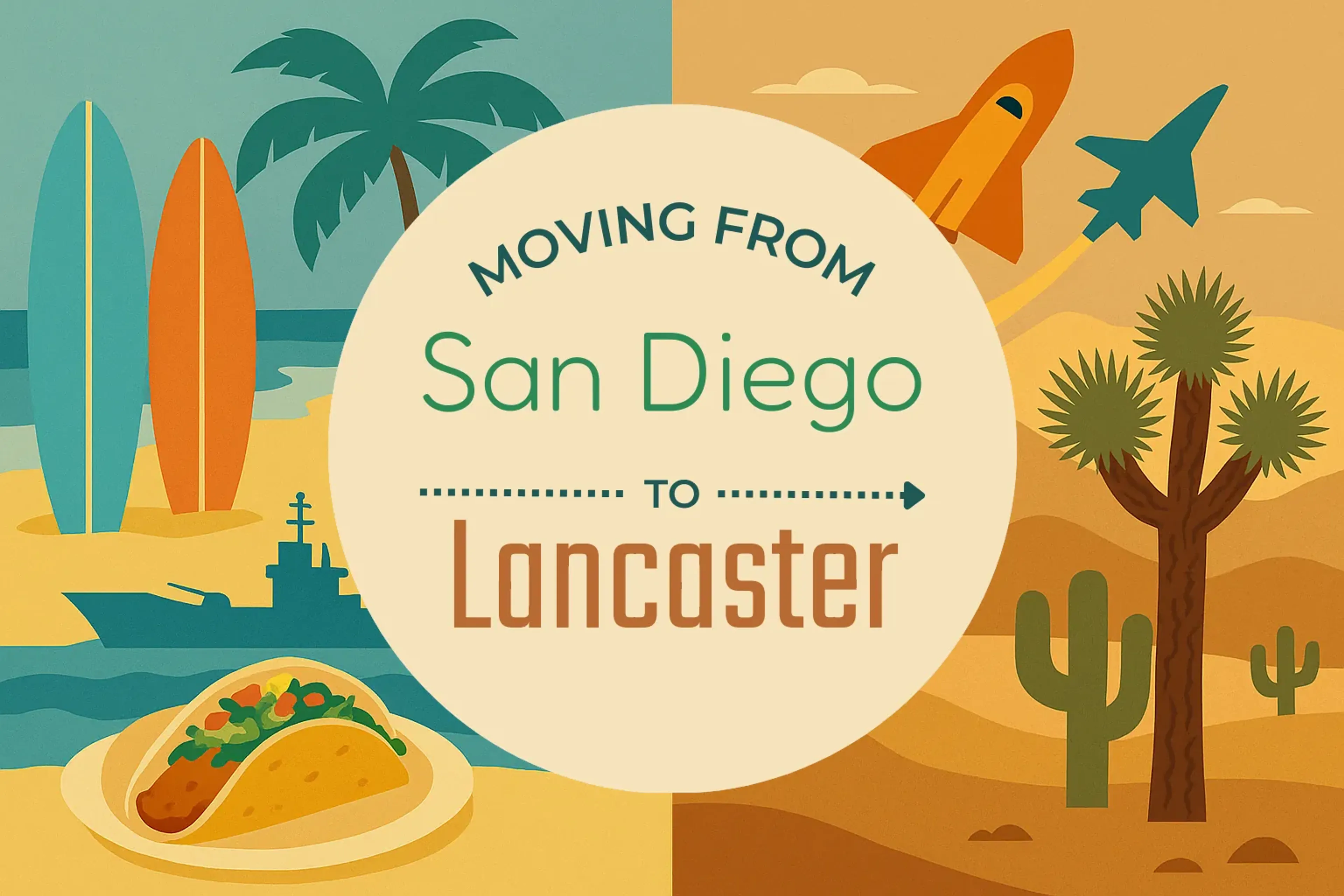 San Diego to Lancaster featured image
