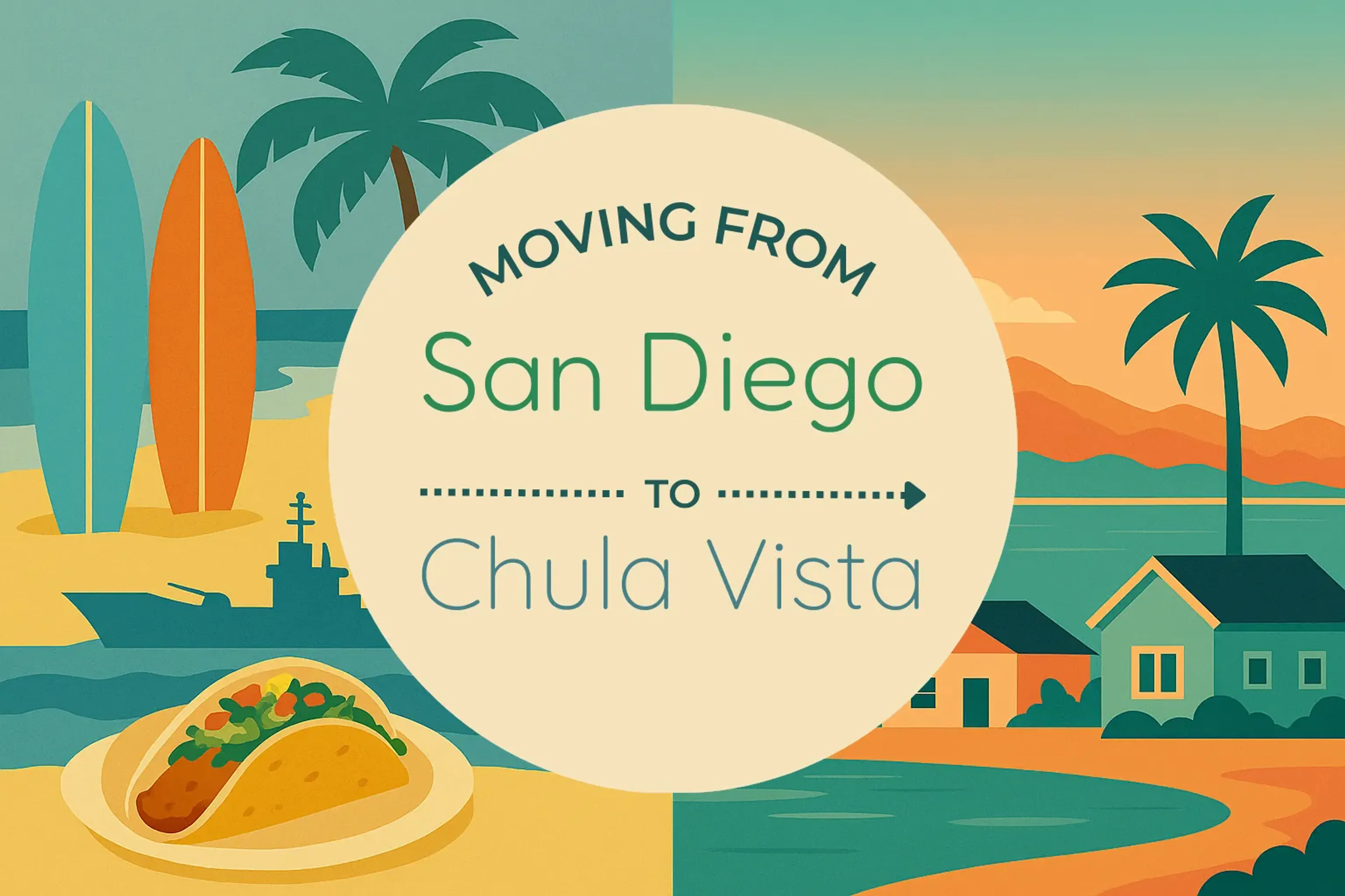 Side-by-side comparison of San Diego to Chula Vista moving companies