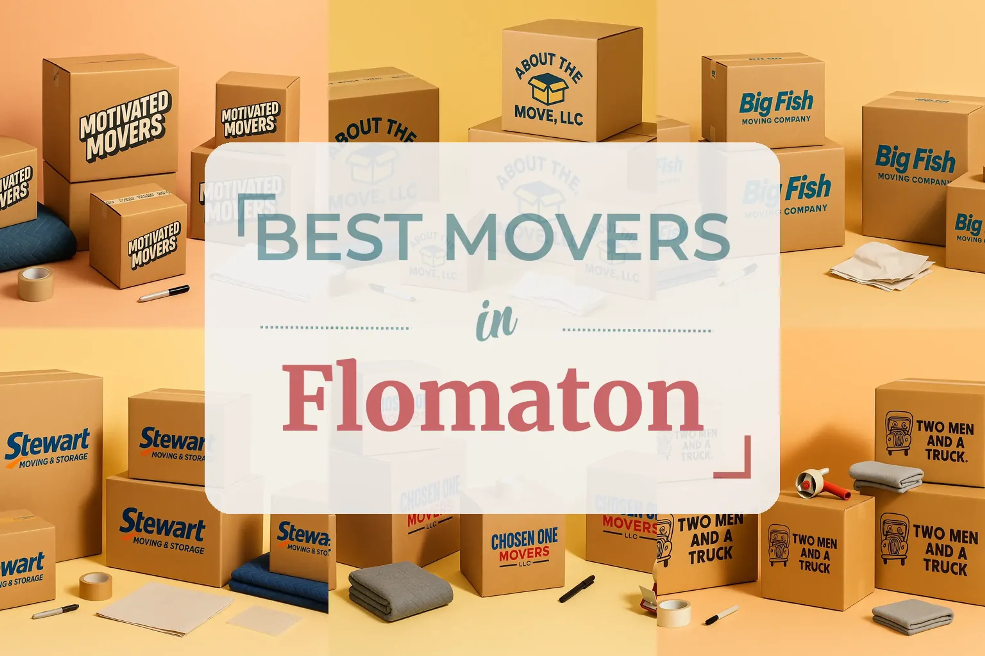 Side-by-side comparison of Flomaton moving companies