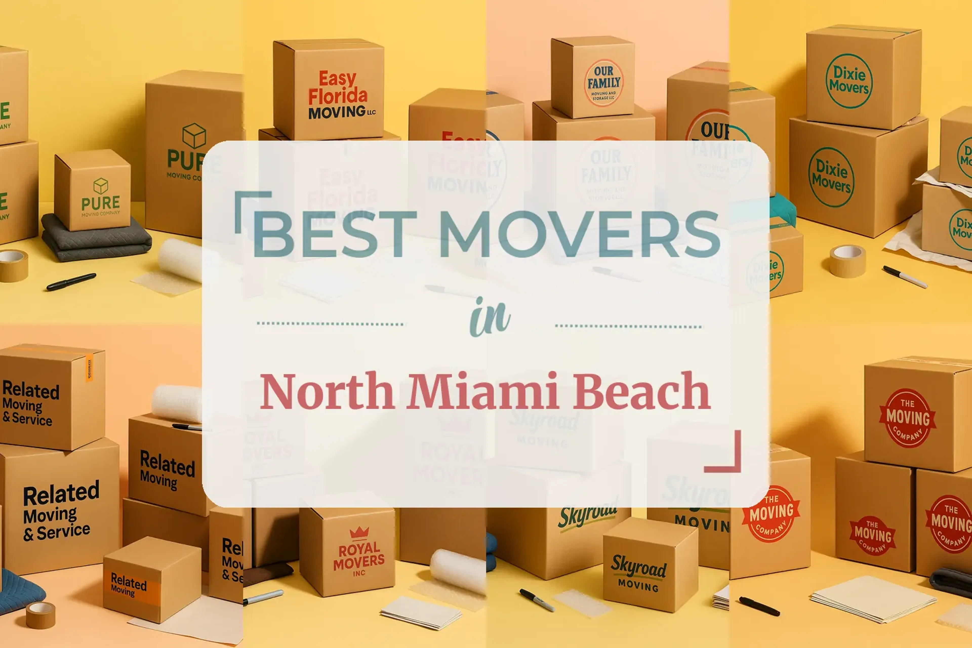 Side-by-side comparison of North Miami Beach moving companies