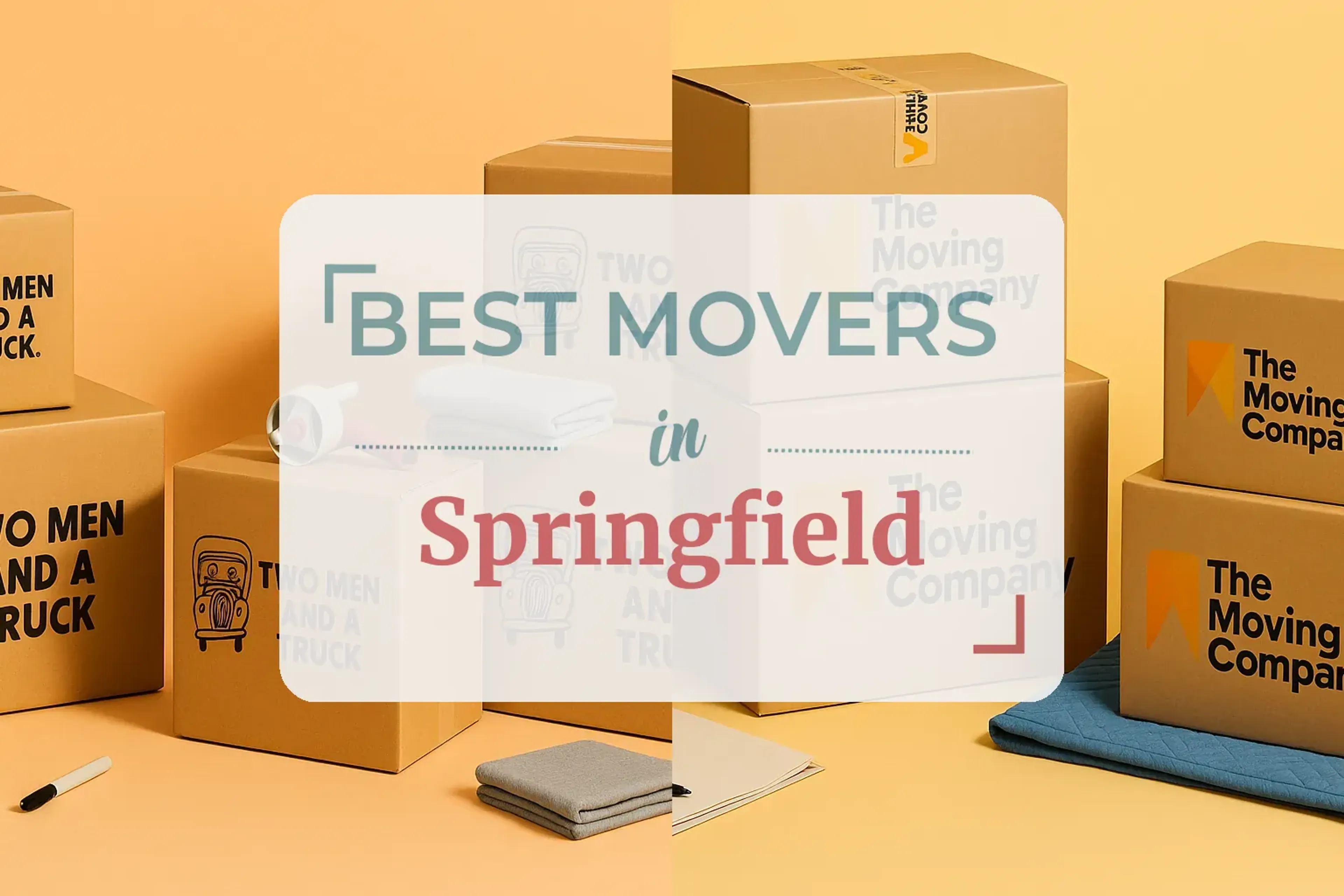 Side-by-side comparison of Springfield moving companies