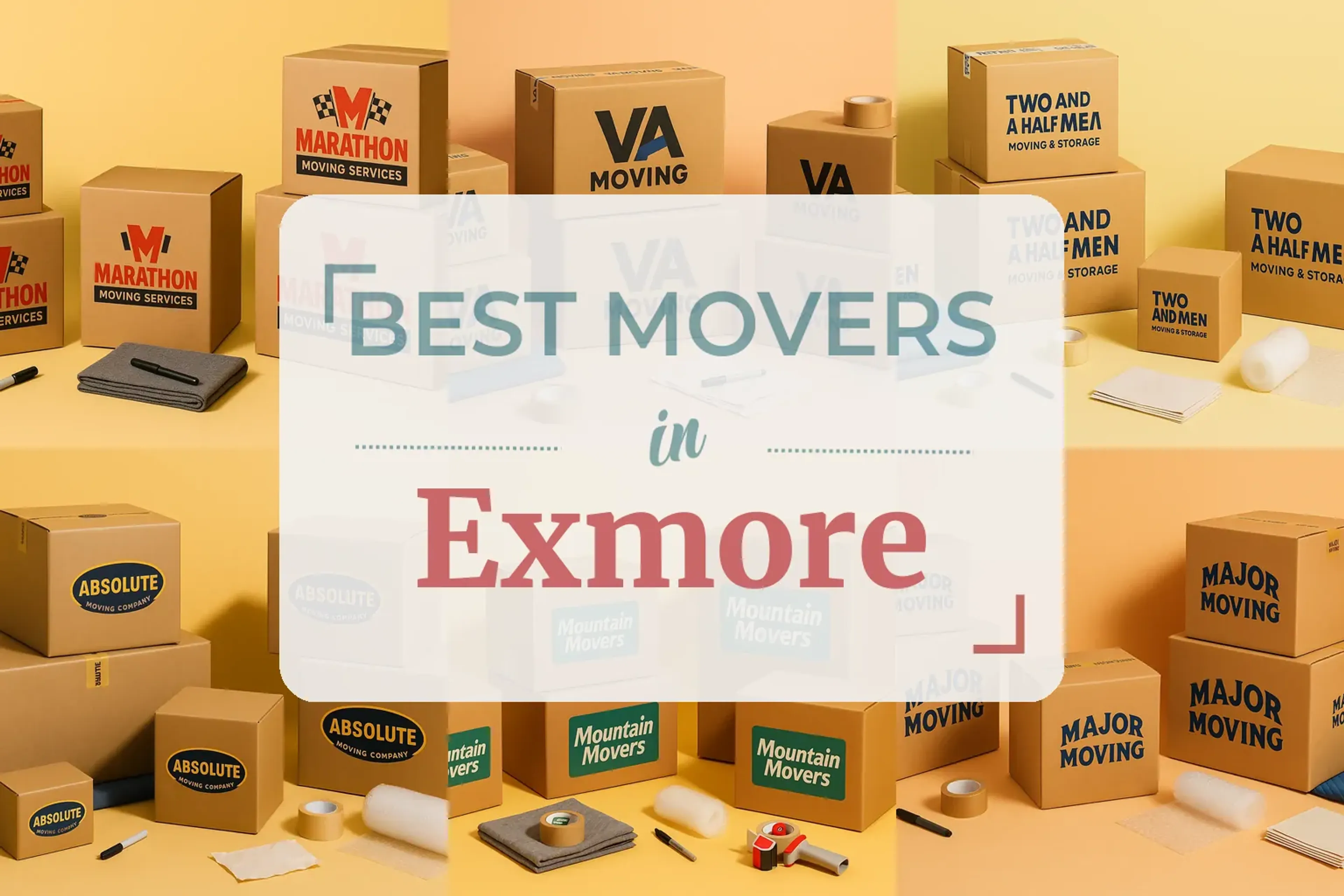 Side-by-side comparison of Exmore moving companies