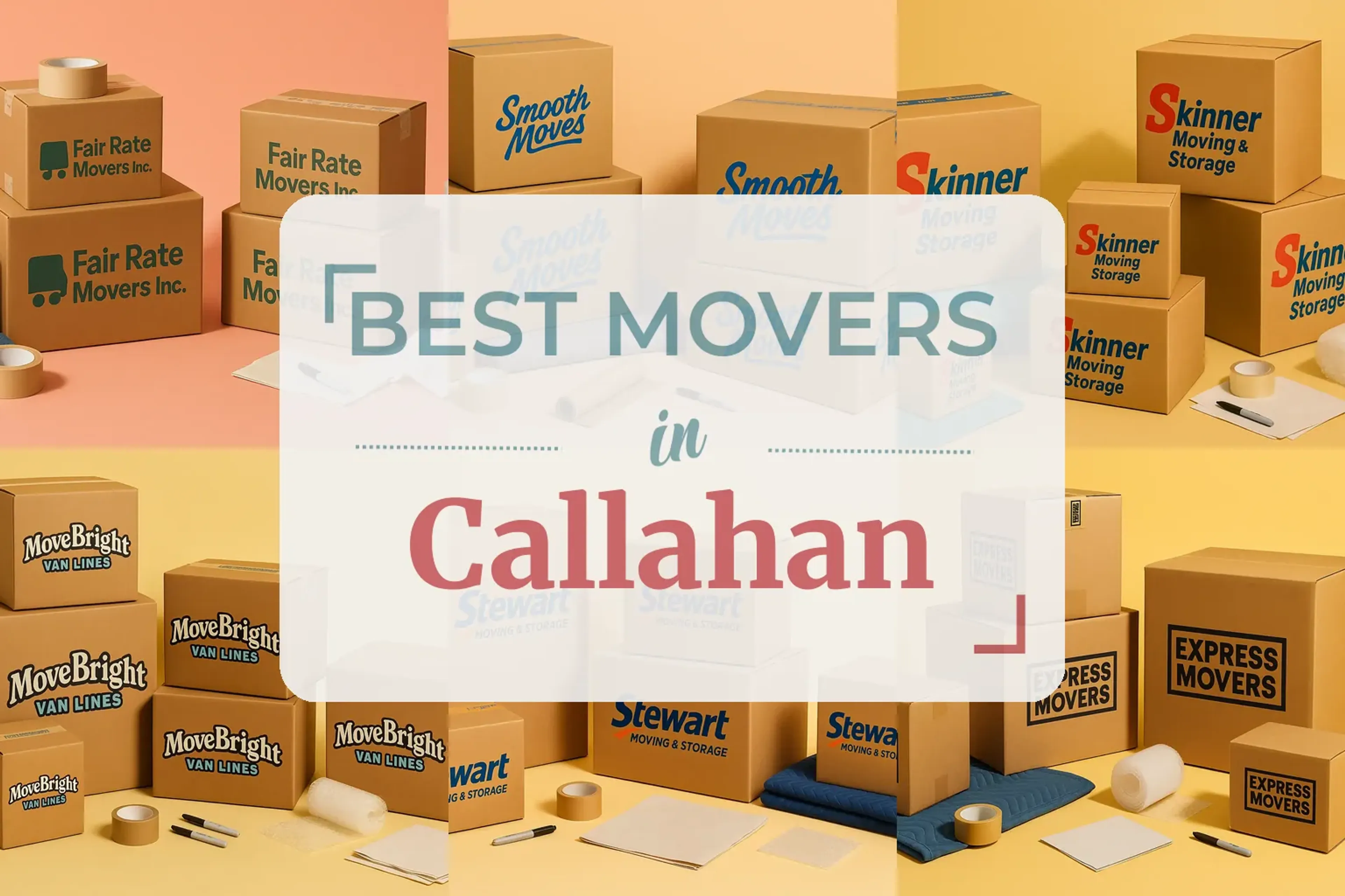 Side-by-side comparison of Callahan moving companies