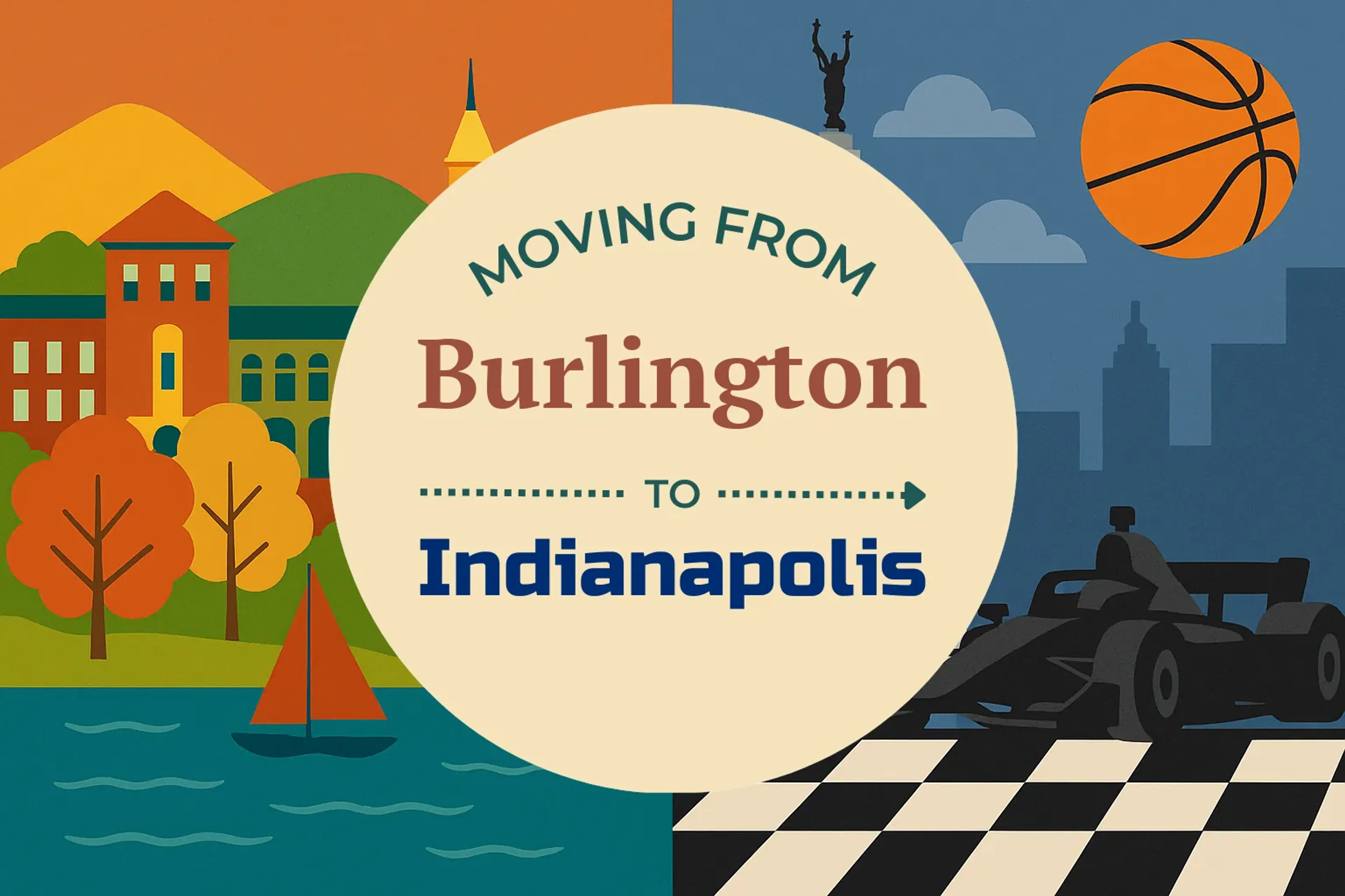 Side-by-side comparison of Burlington to Indianapolis moving companies