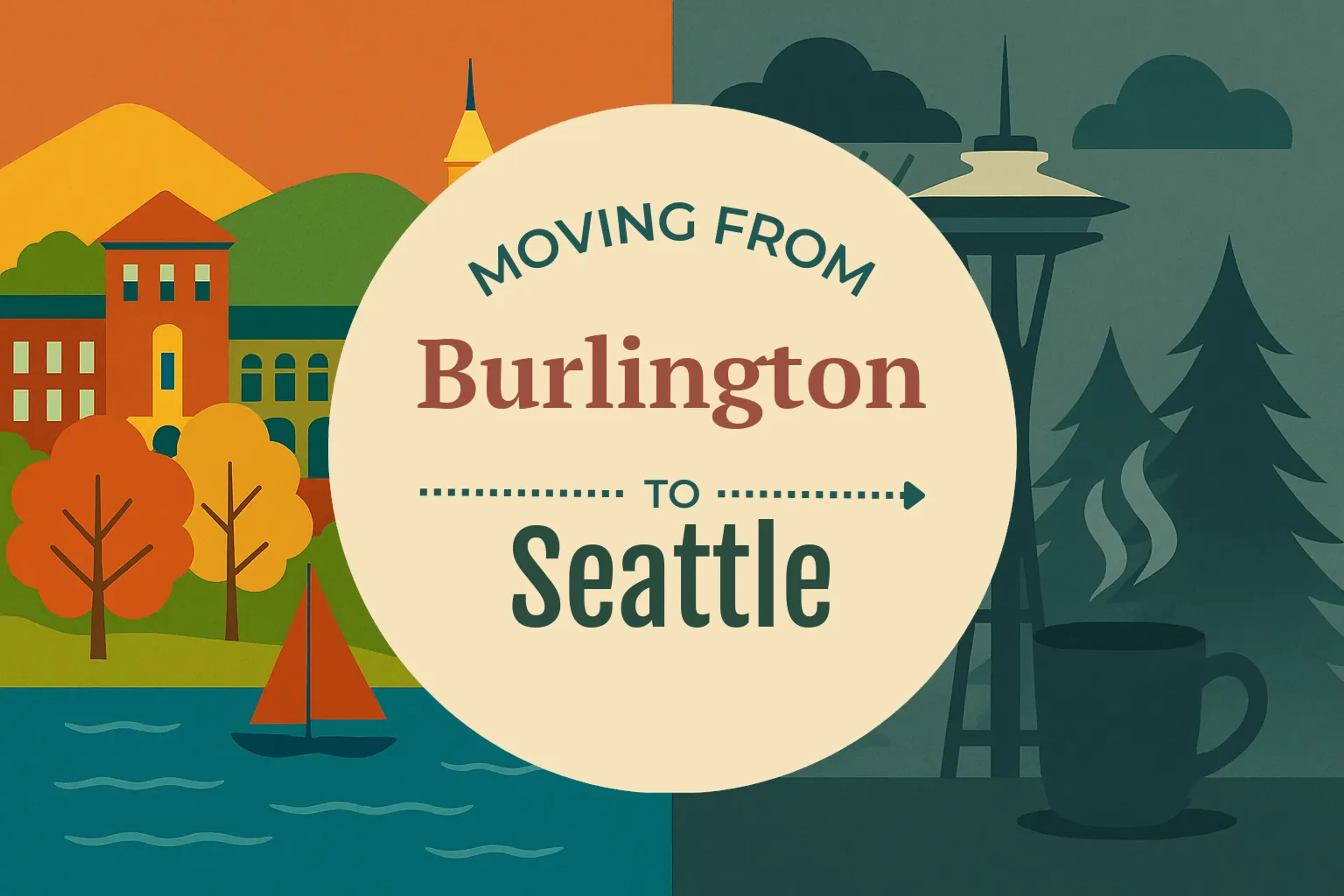 Side-by-side comparison of Burlington to Seattle moving companies