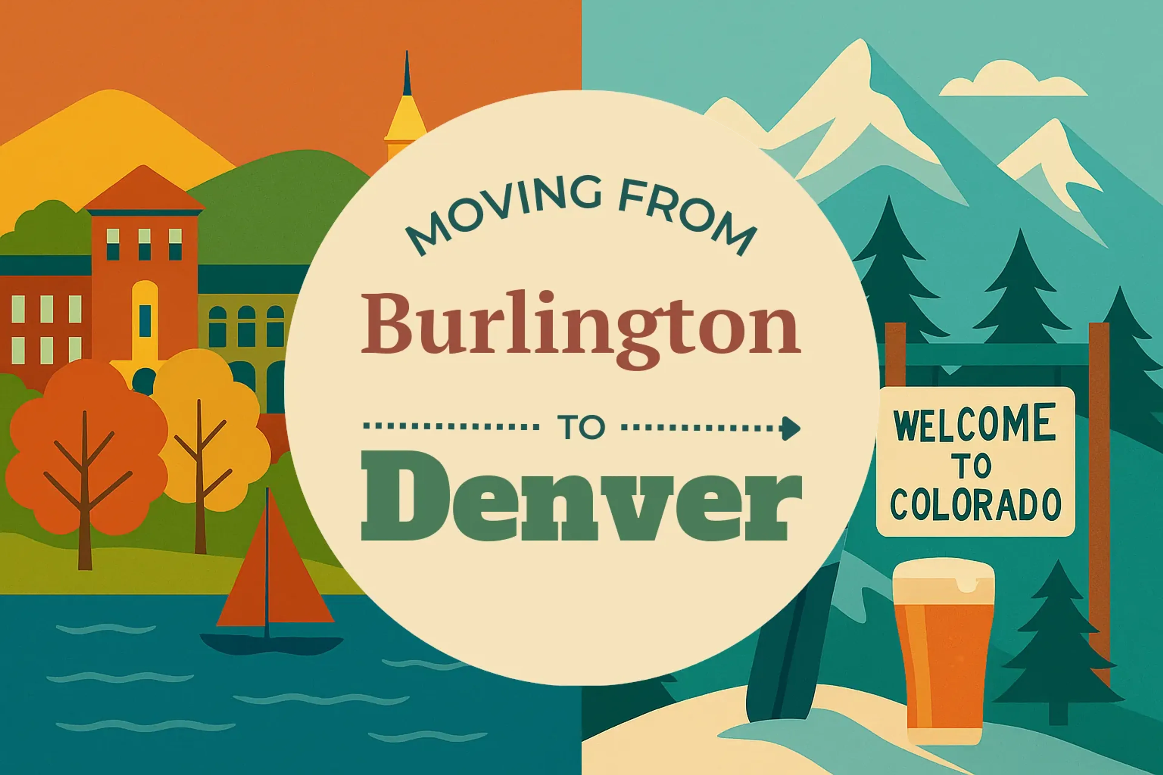 Side-by-side comparison of Burlington to Denver moving companies