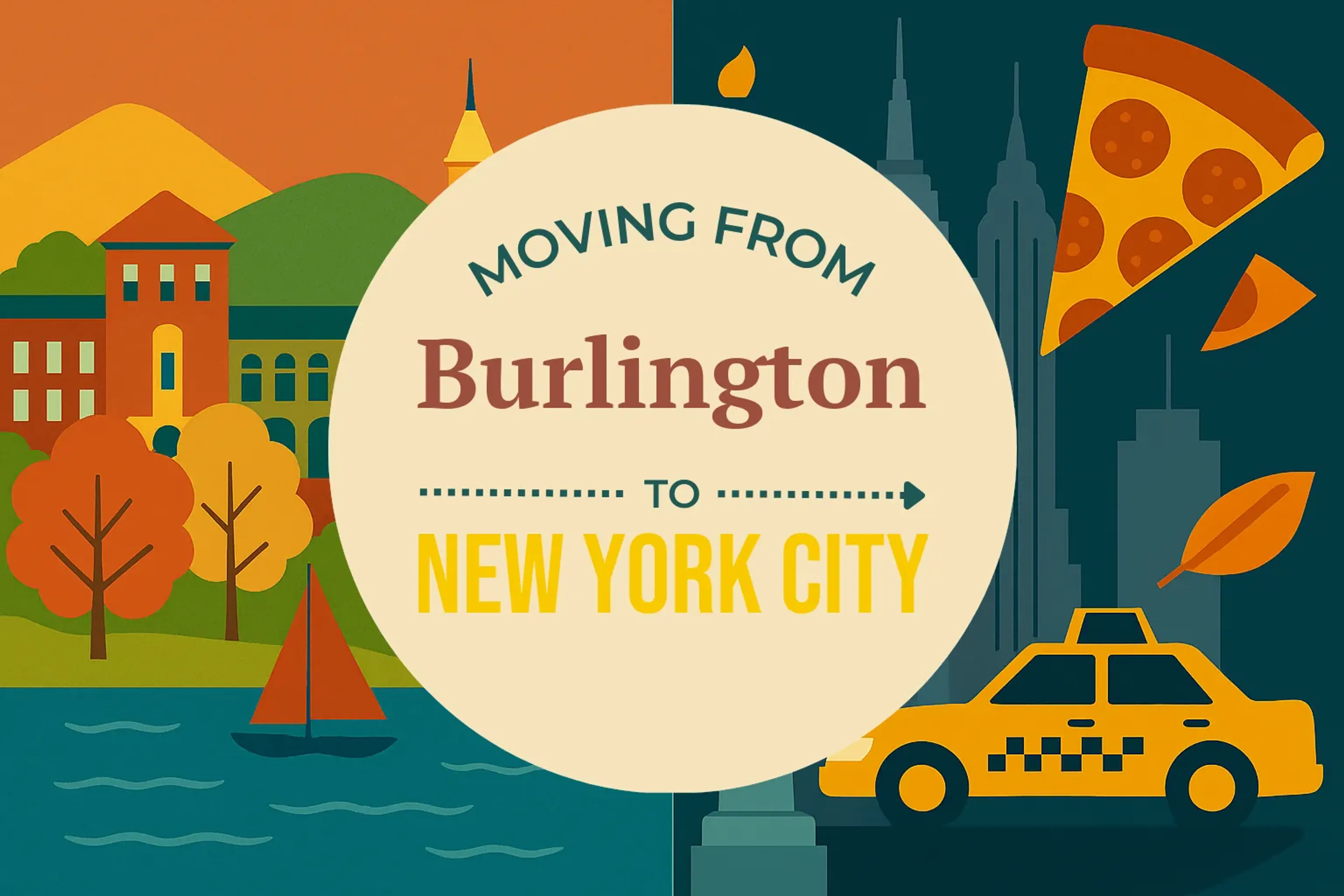 Side-by-side comparison of Burlington to New York City moving companies