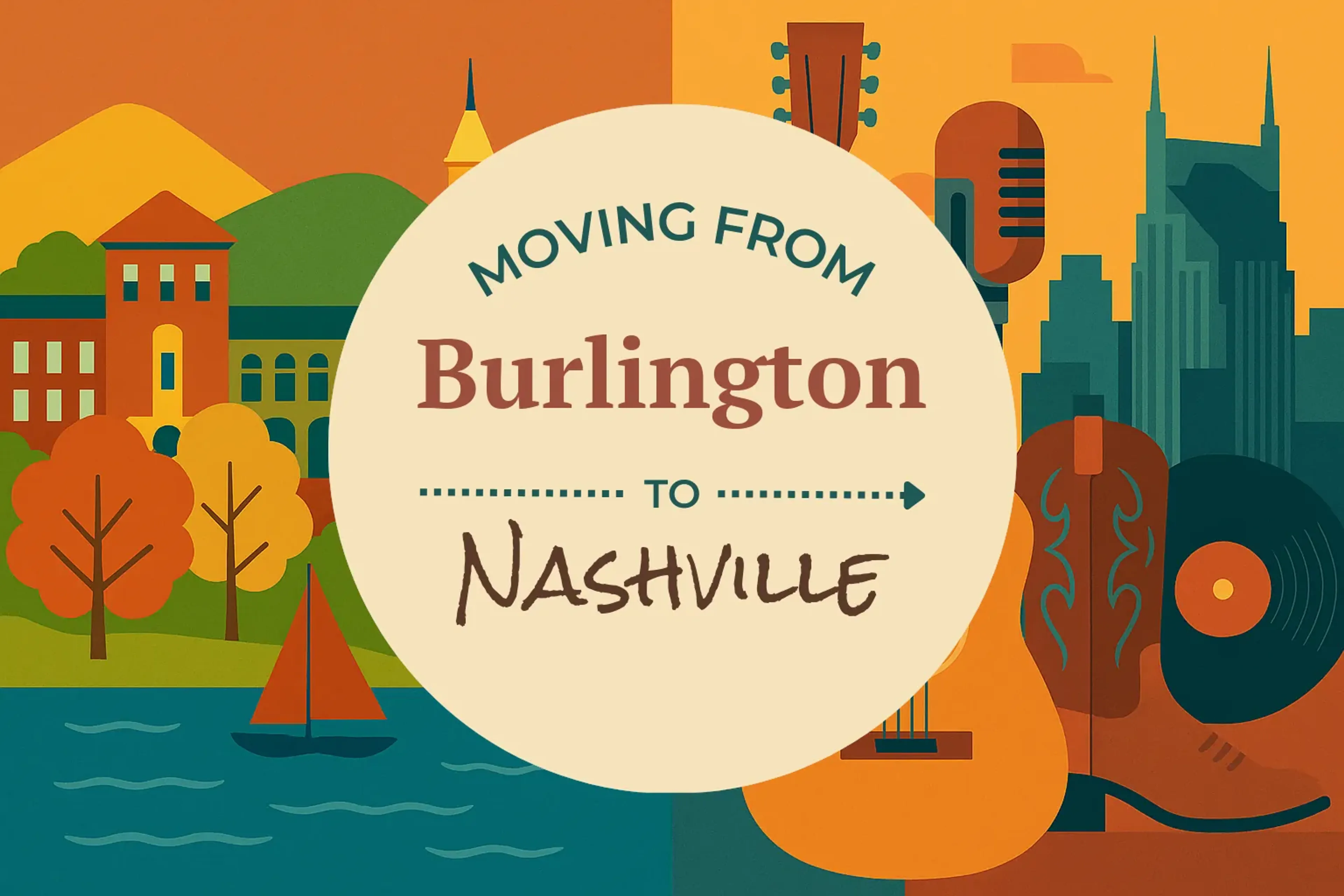 Side-by-side comparison of Burlington to Nashville moving companies