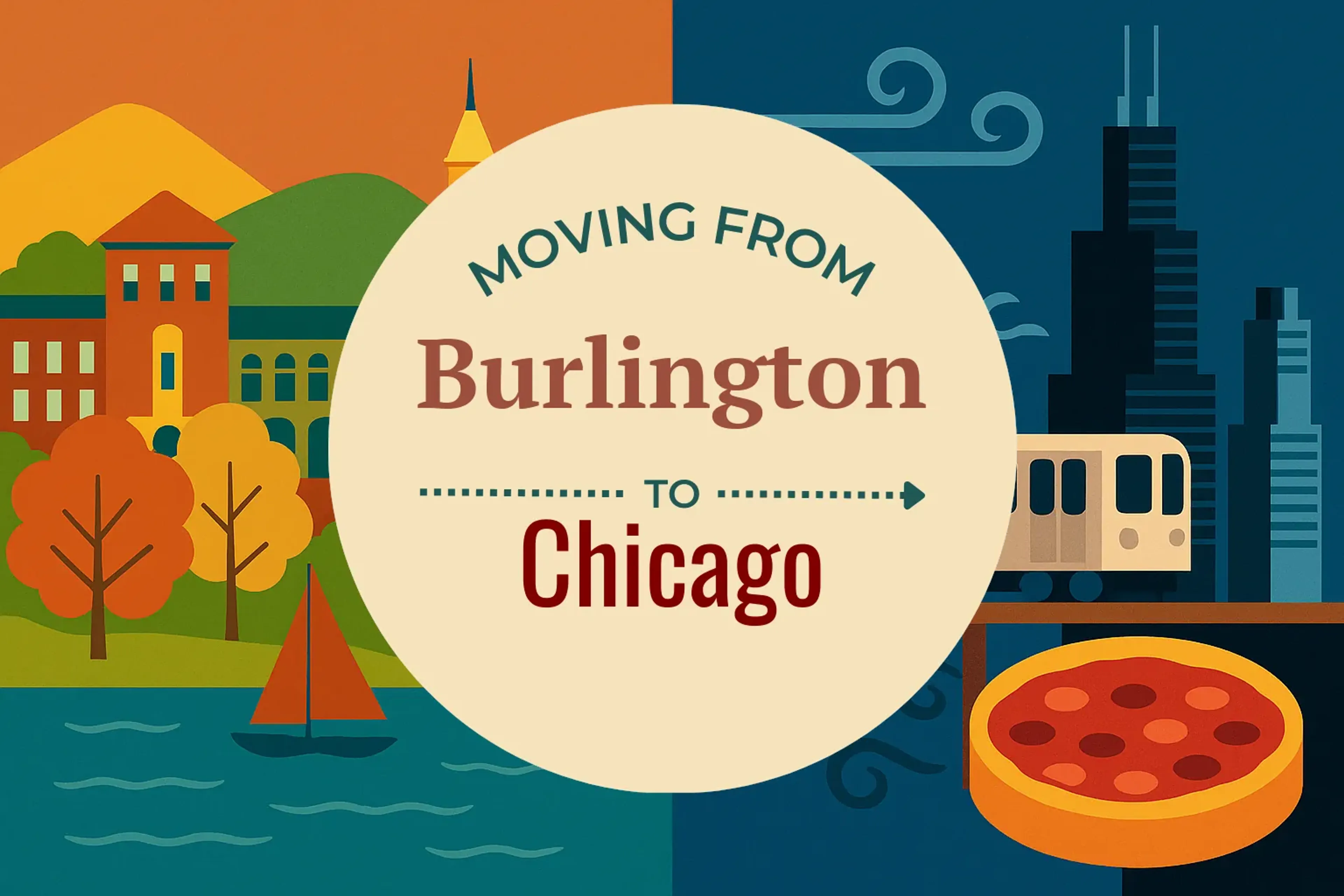 Side-by-side comparison of Burlington to Chicago moving companies