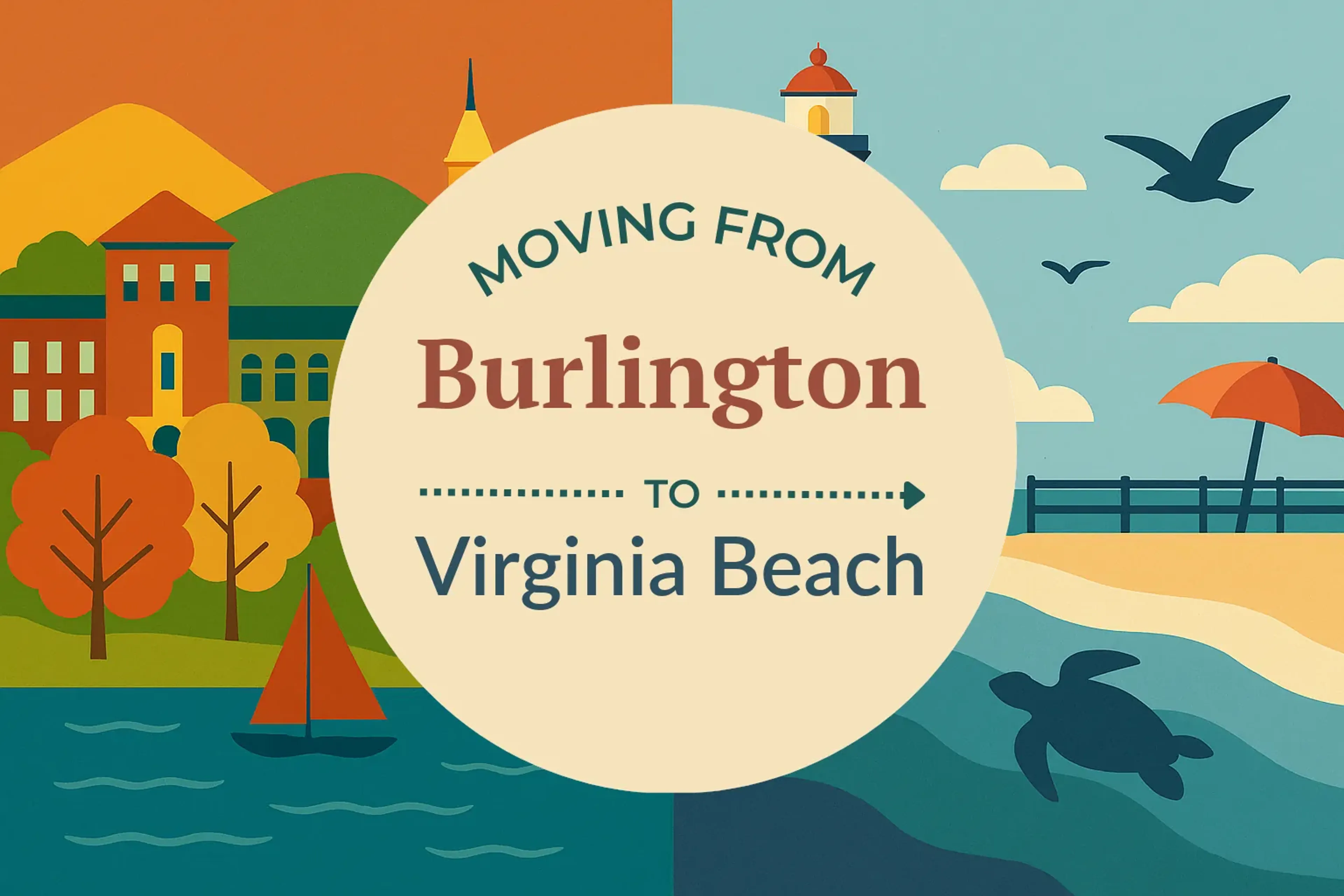 Side-by-side comparison of Burlington to Virginia Beach moving companies