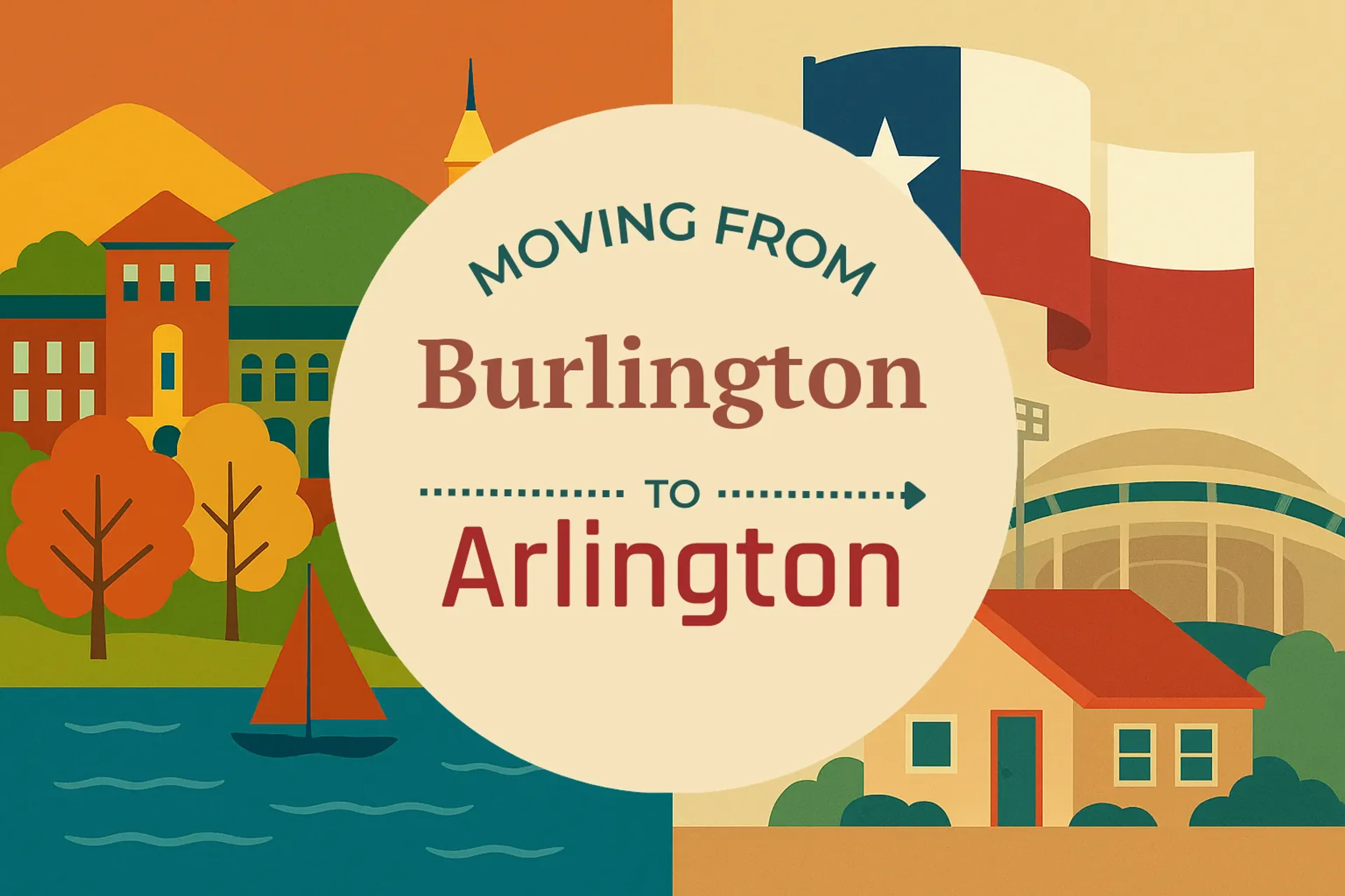 Side-by-side comparison of Burlington to Arlington moving companies
