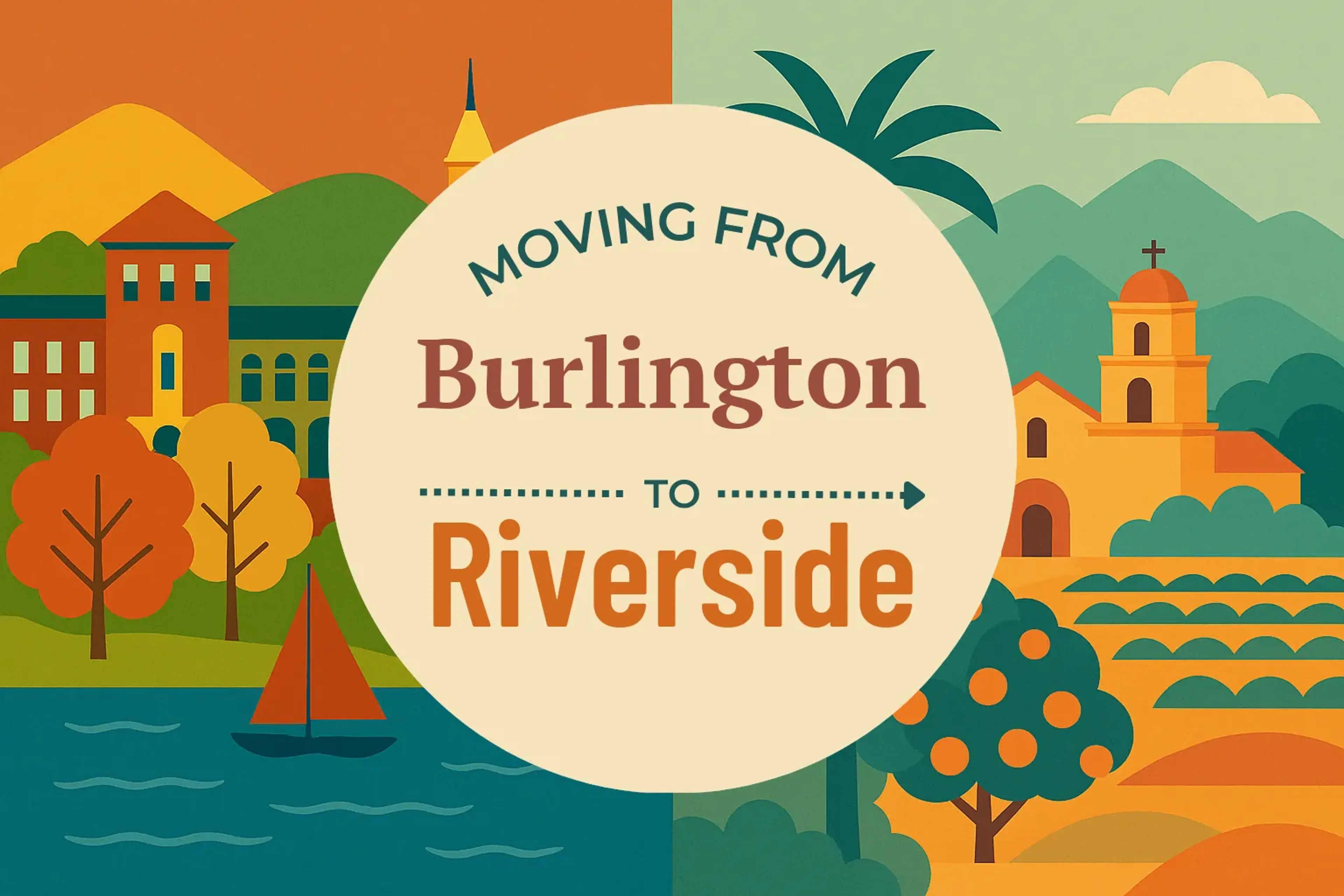 Side-by-side comparison of Burlington to Riverside moving companies