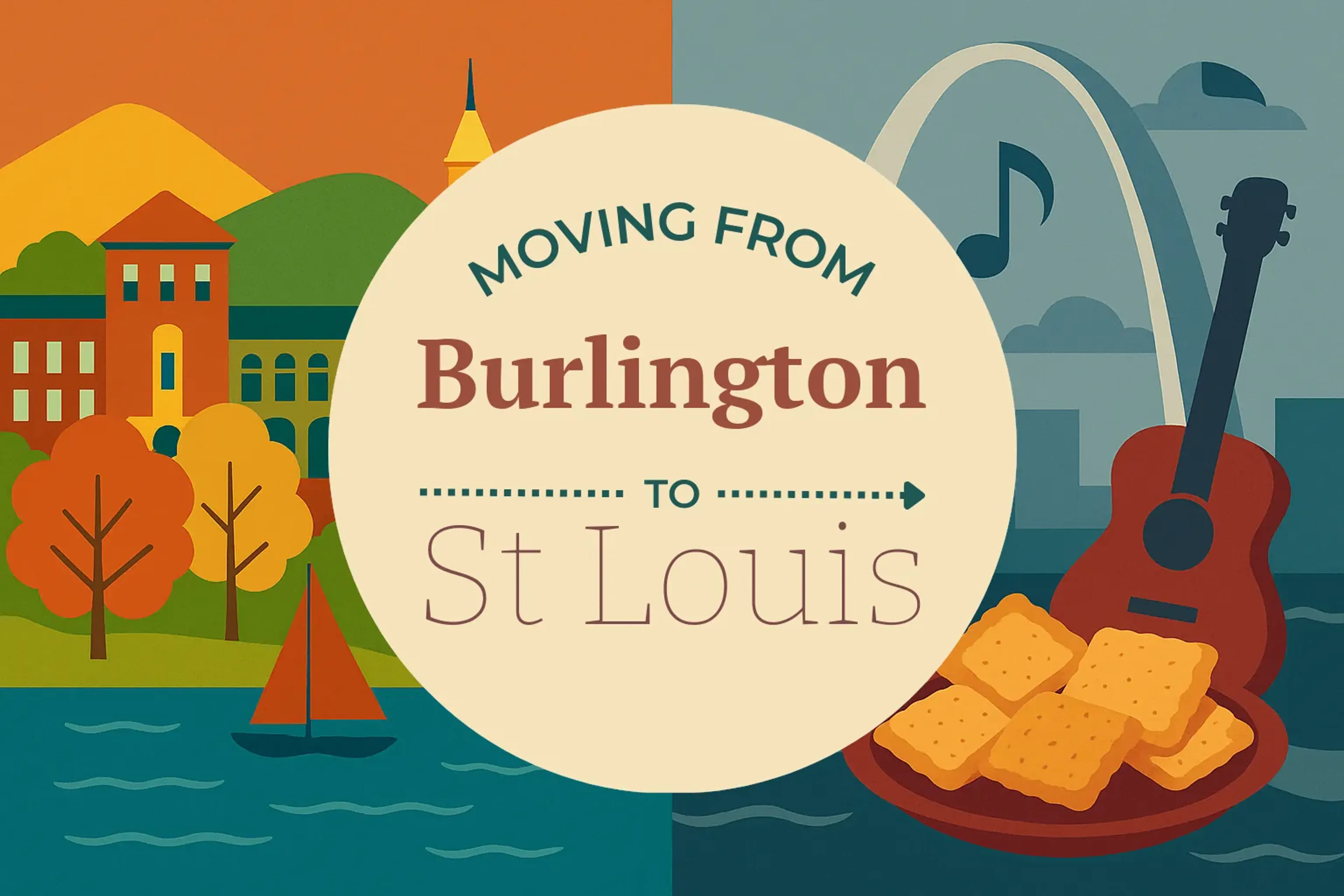 Side-by-side comparison of Burlington to St. Louis moving companies