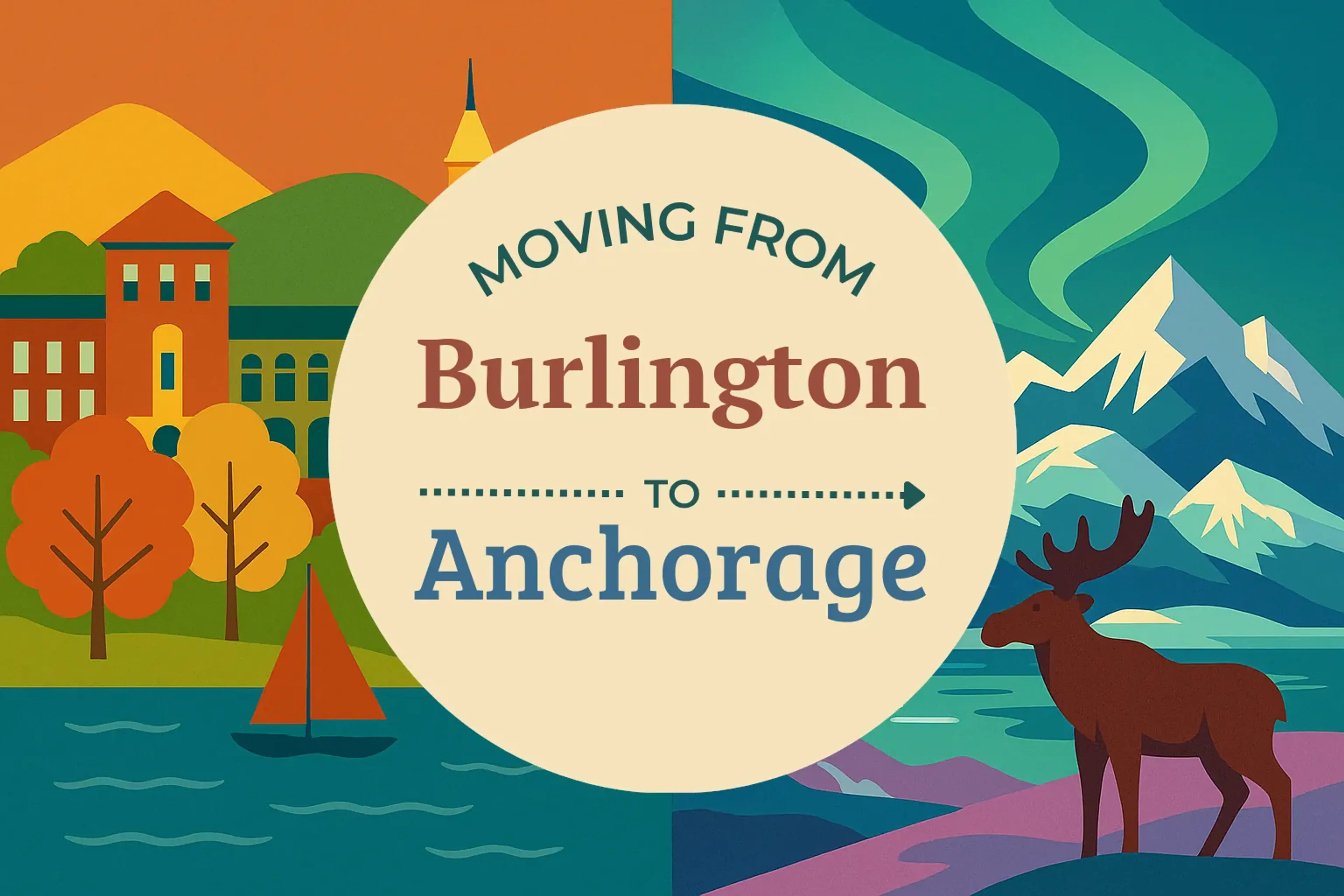 Side-by-side comparison of Burlington to Anchorage moving companies