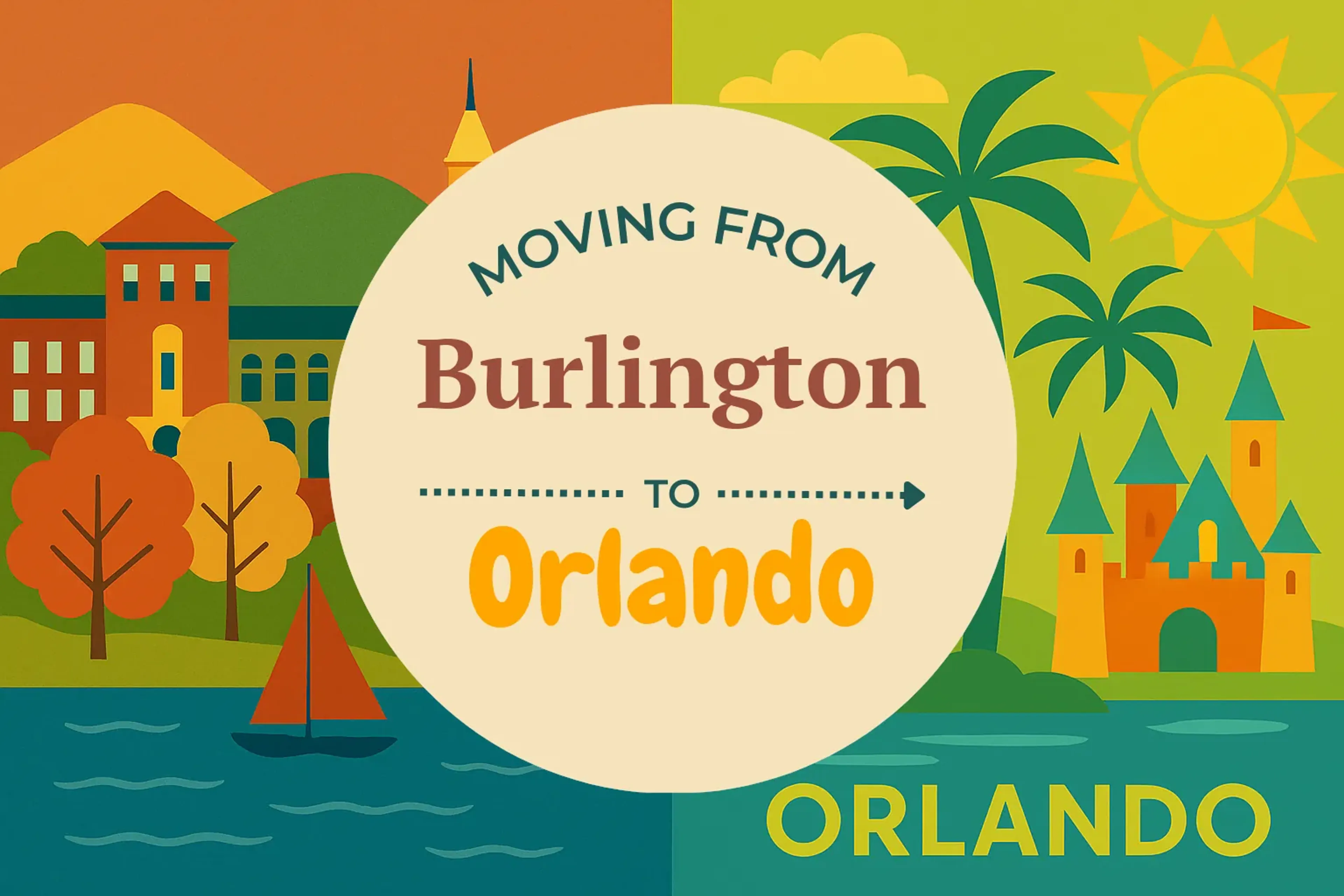 Side-by-side comparison of Burlington to Orlando moving companies