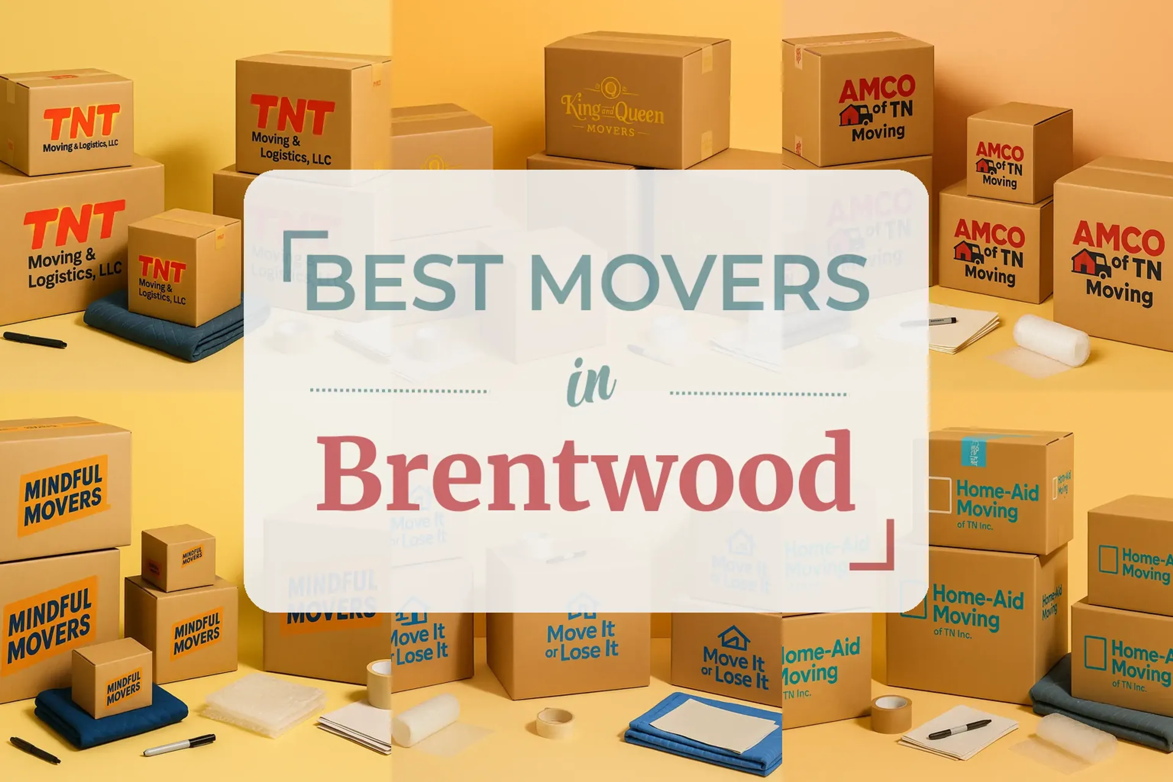 Side-by-side comparison of Brentwood moving companies