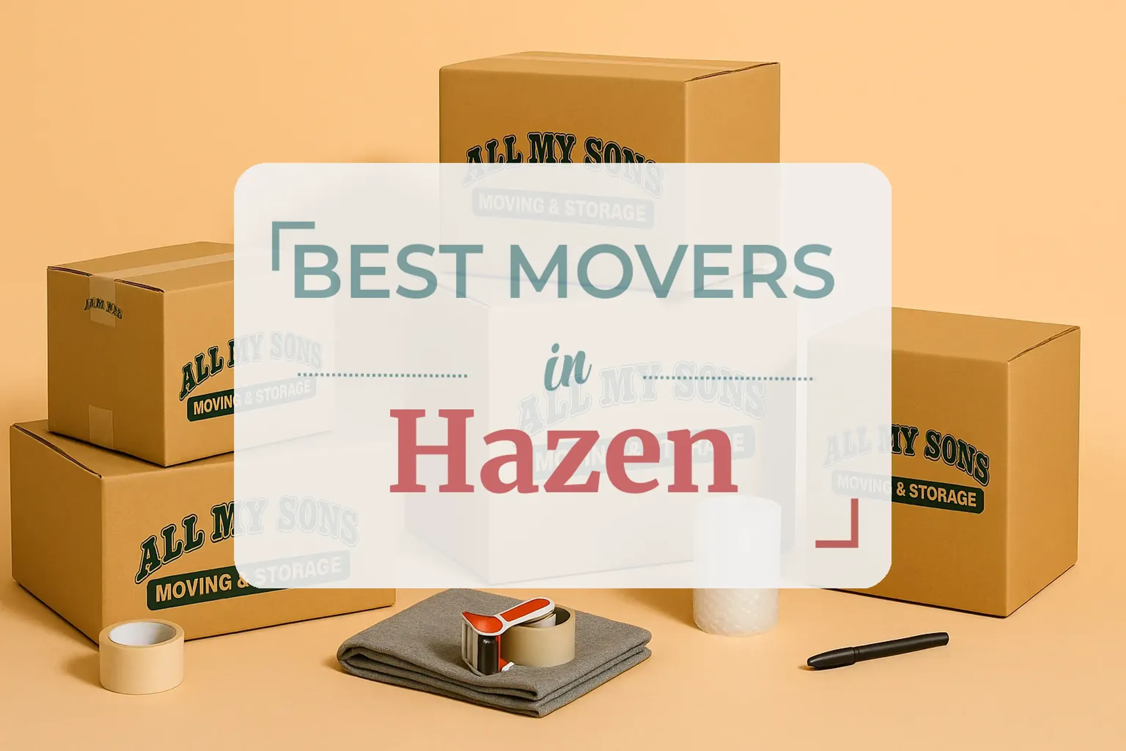 Side-by-side comparison of Hazen moving companies