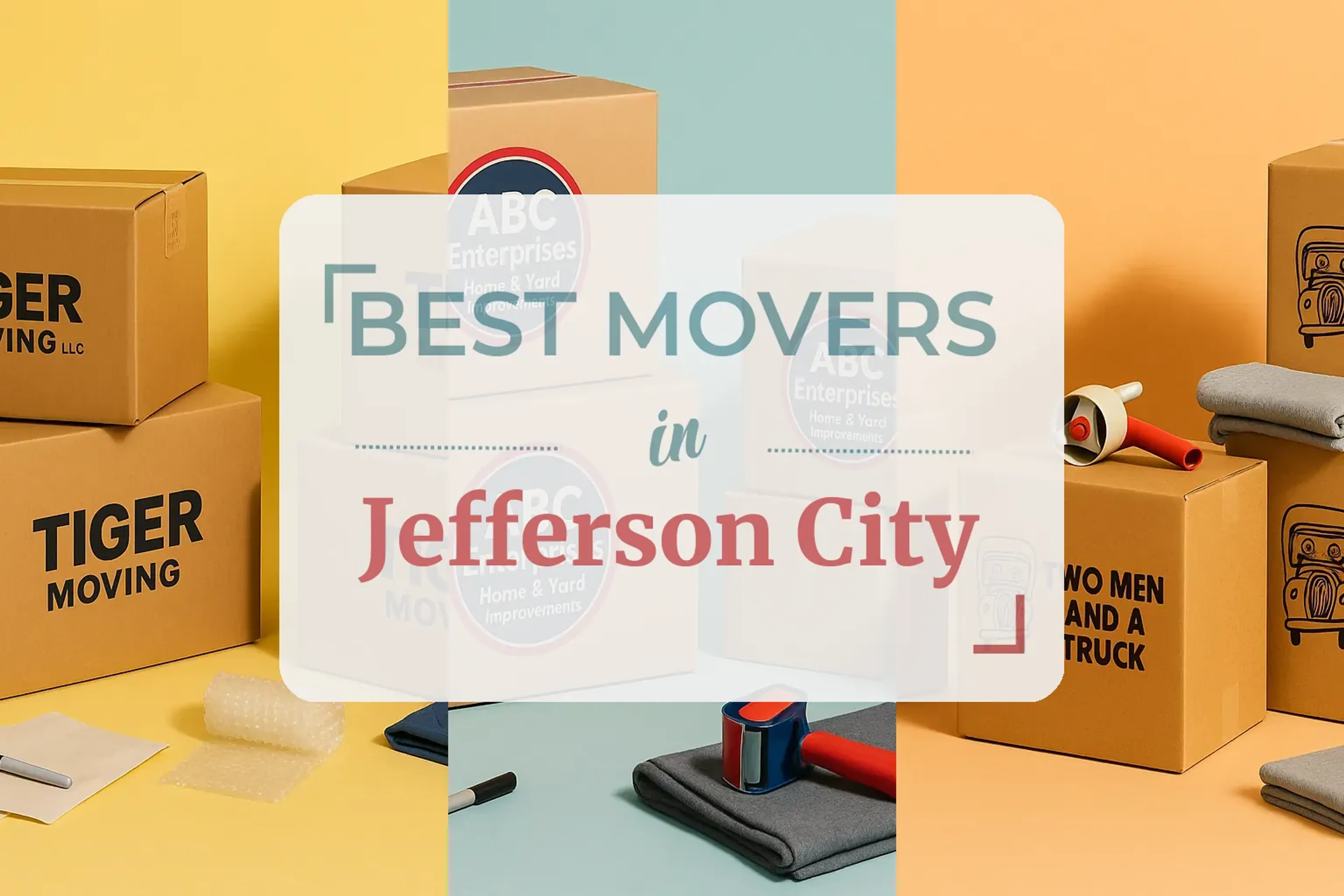 Side-by-side comparison of Jefferson City moving companies