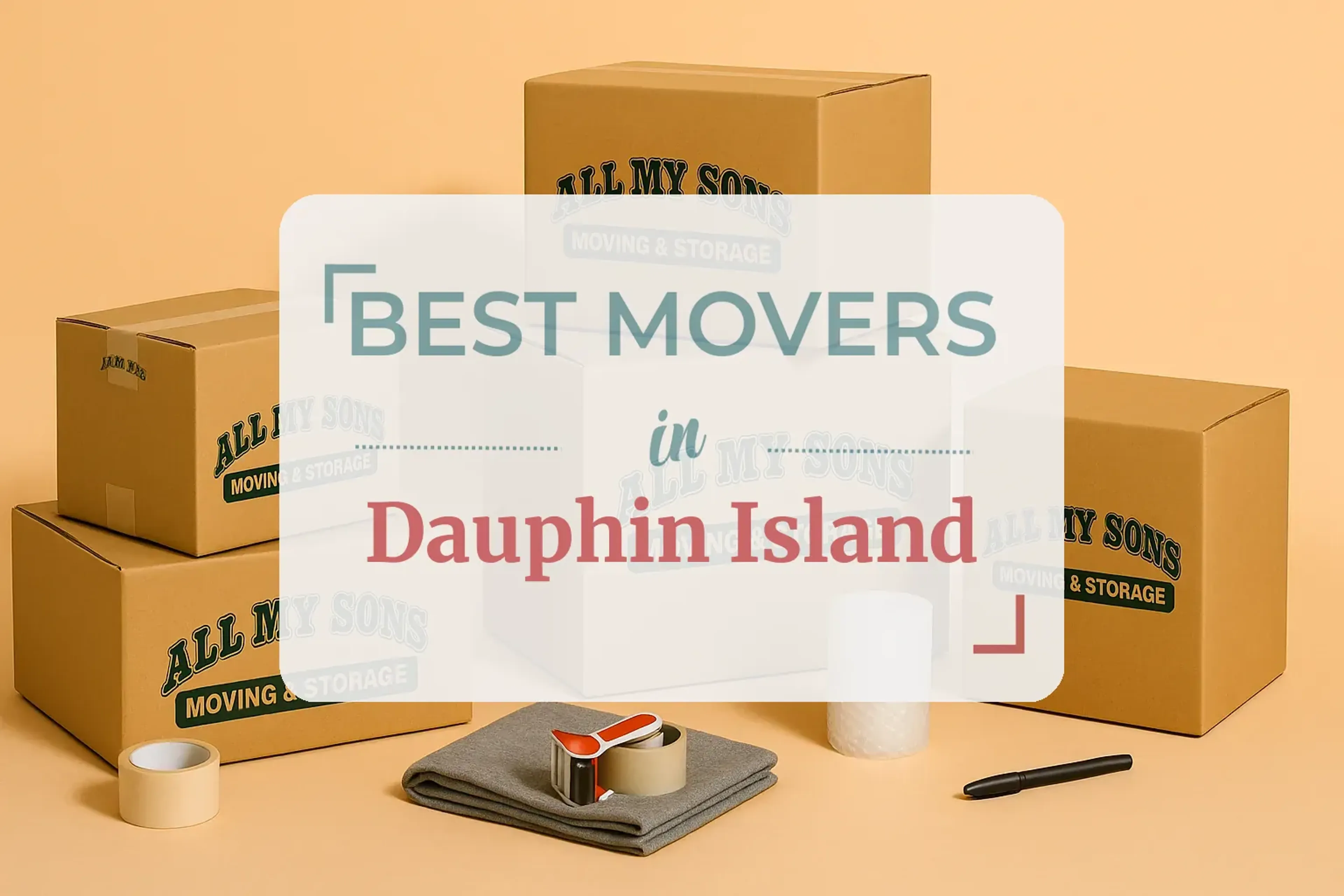Side-by-side comparison of Dauphin Island moving companies