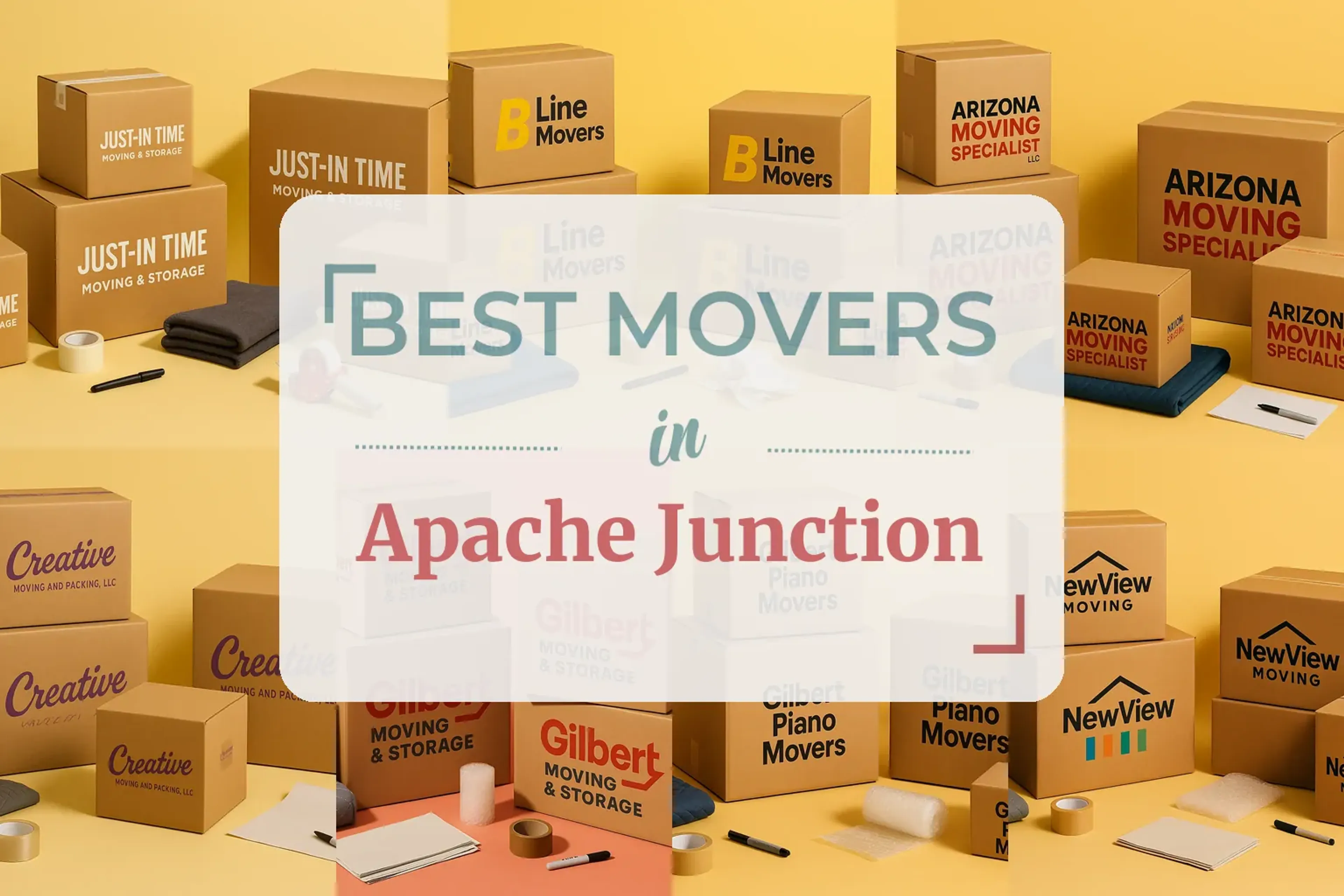 Side-by-side comparison of Apache Junction moving companies