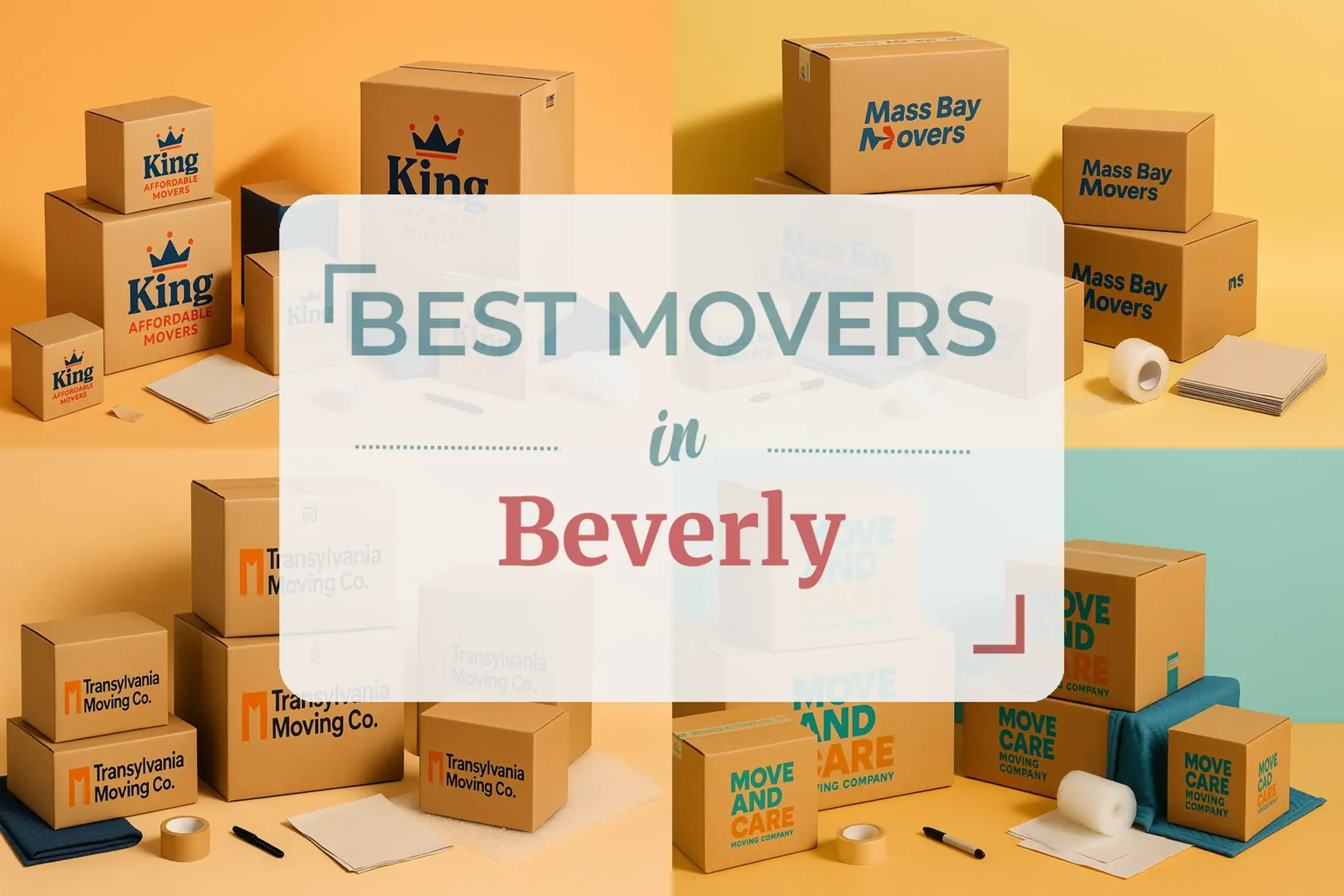 Side-by-side comparison of Beverly moving companies