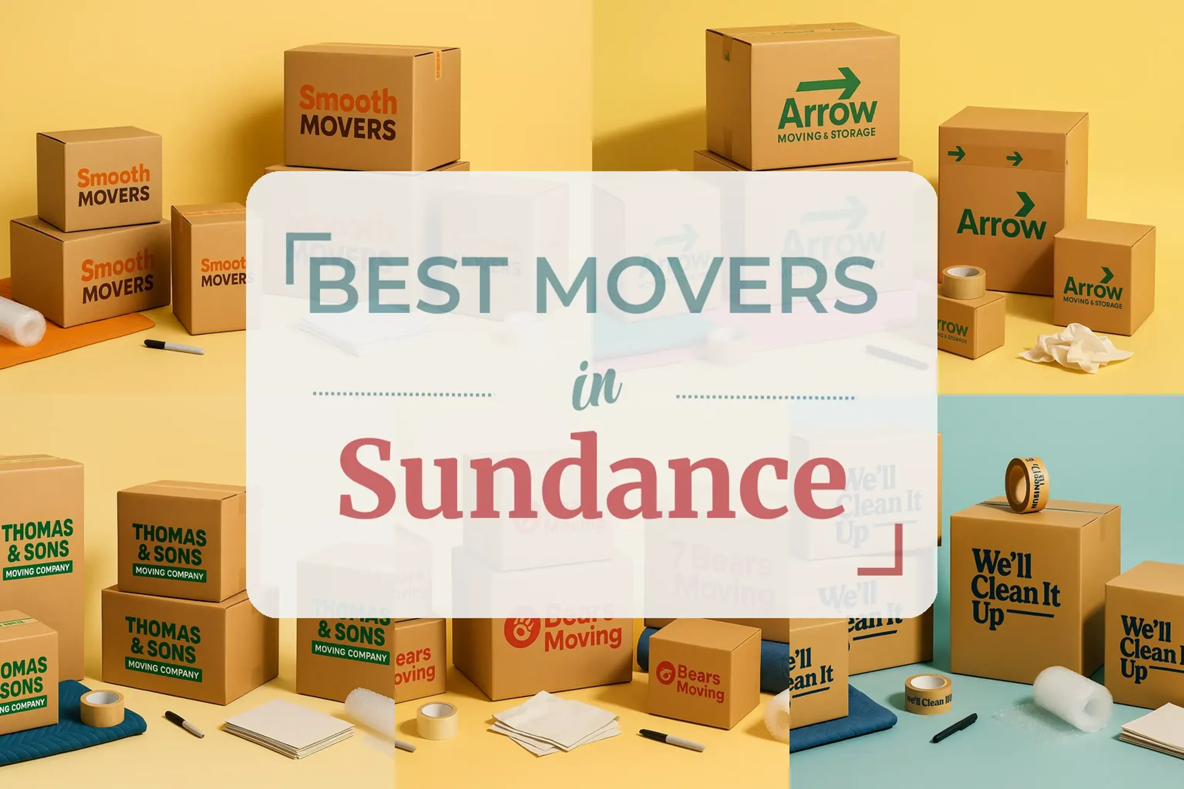 Side-by-side comparison of Sundance moving companies