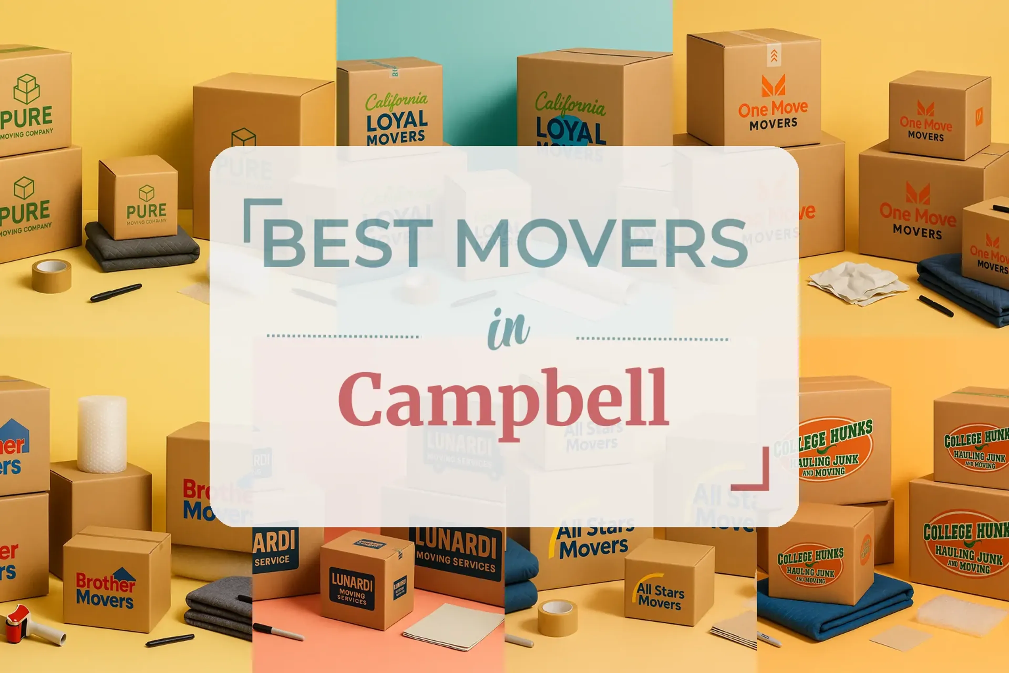 Side-by-side comparison of Campbell moving companies