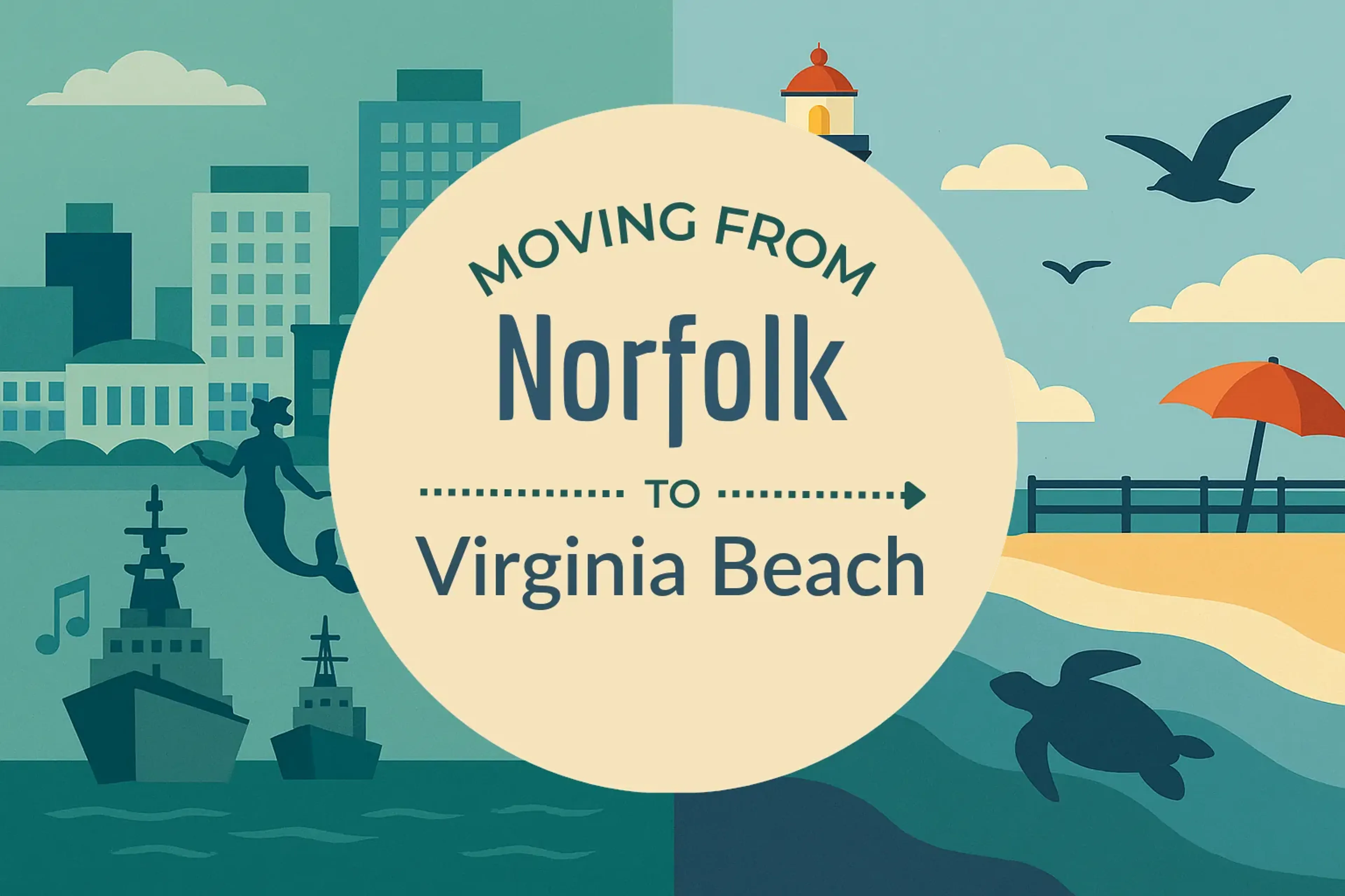 Norfolk to Virginia Beach featured image